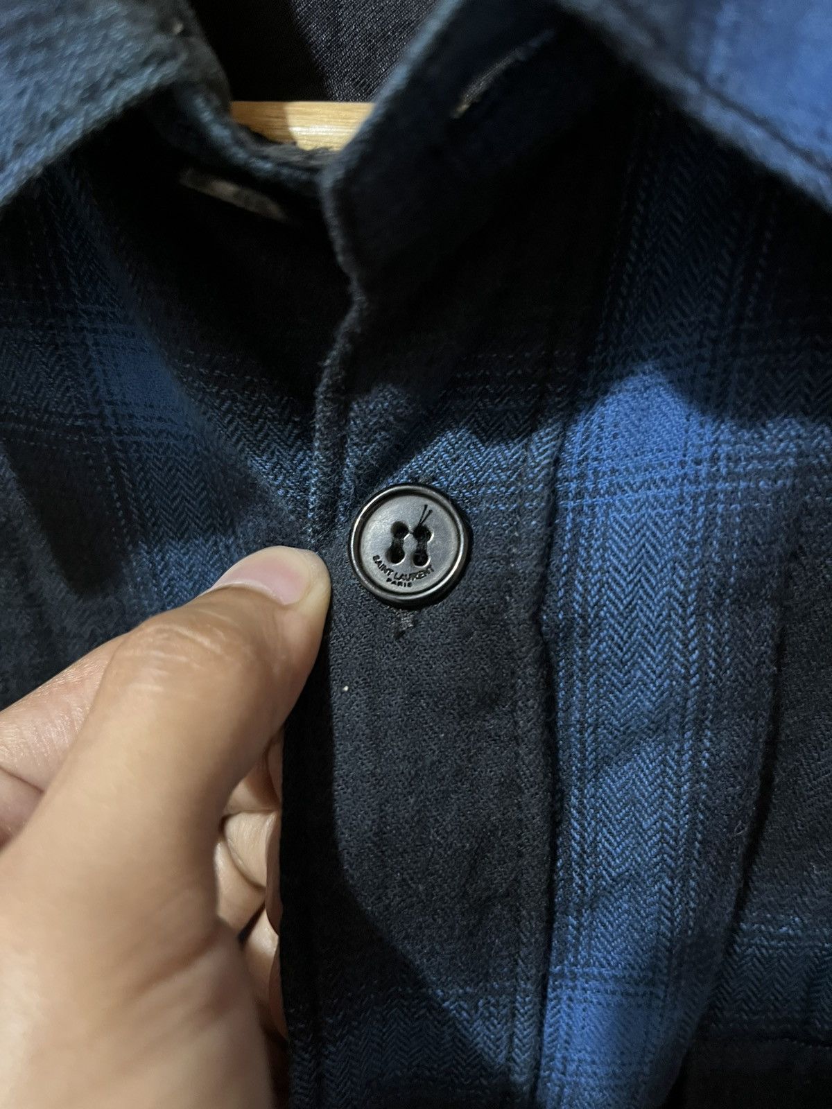 Saint Laurent Paris Saint Laurent Paris - Hedi Slimane - S/S’16 - Plaid Shirt Size US L / EU 52-54 / 3 - 15 Thumbnail
