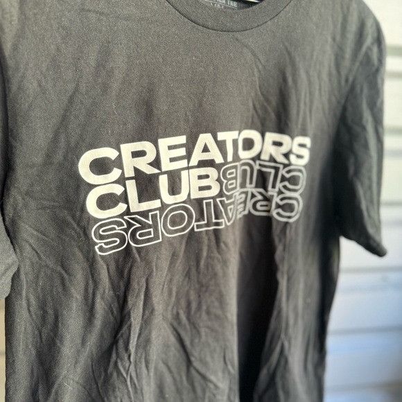 Adidas NEW ADIDAS CREATOR CLUB BLACK T-SHIRT SZ MEDIUM M Size US M / EU 48-50 / 2 - 2 Thumbnail