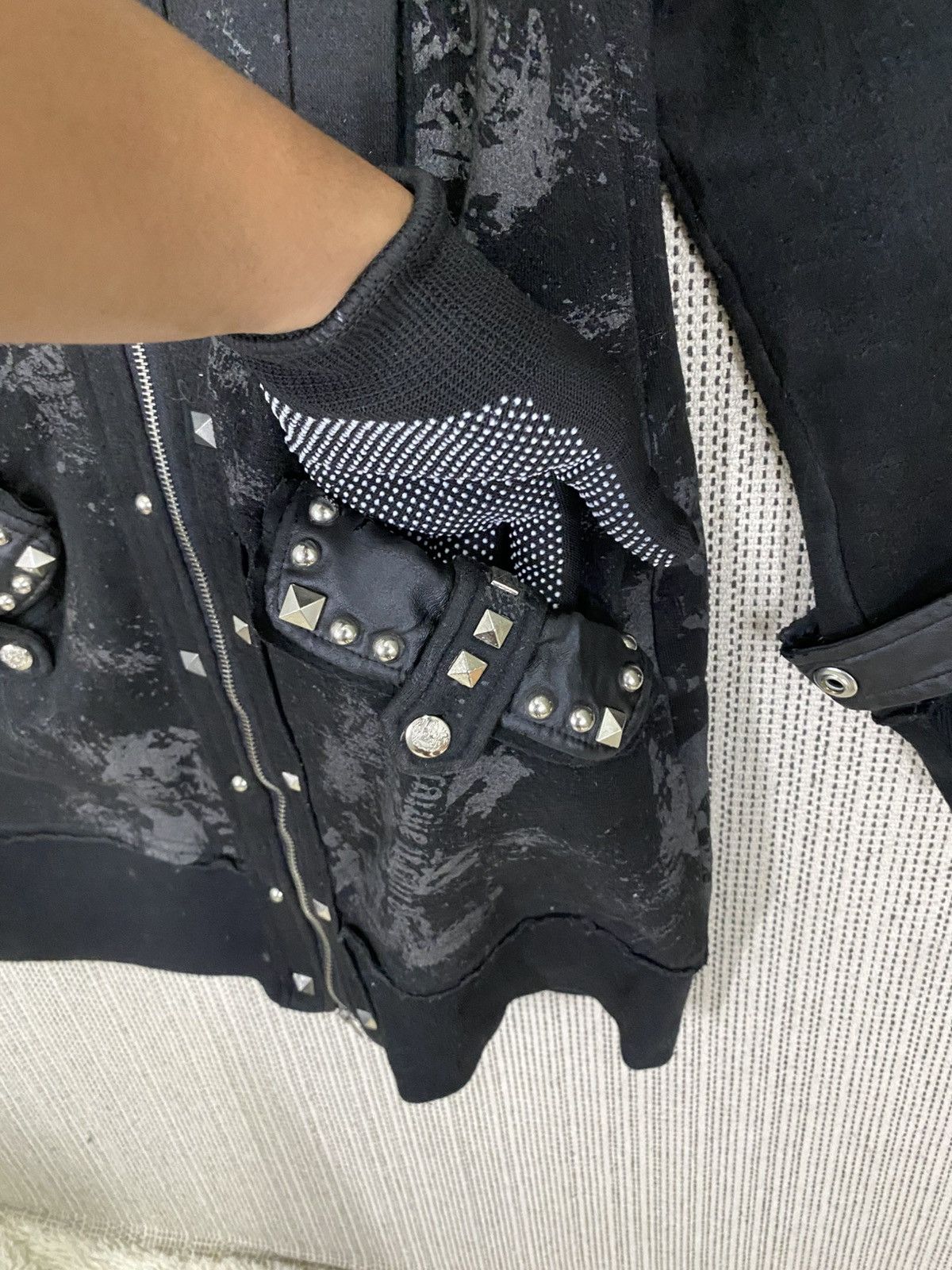 Deluxeware × Seditionaries Sex pot revenge punks studded bondage jacket size m Size M / US 6-8 / IT 42-44 - 10 Thumbnail