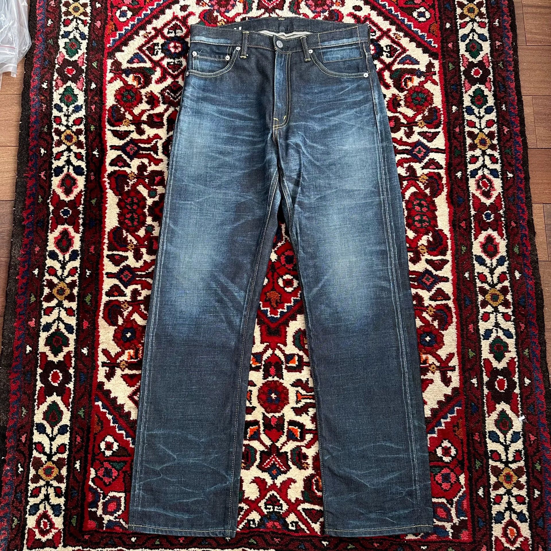 Visvim visvim 11aw 05nw 9.5/10 w32l30 straight denim Size US 32 / EU 48 - 1 Thumbnail