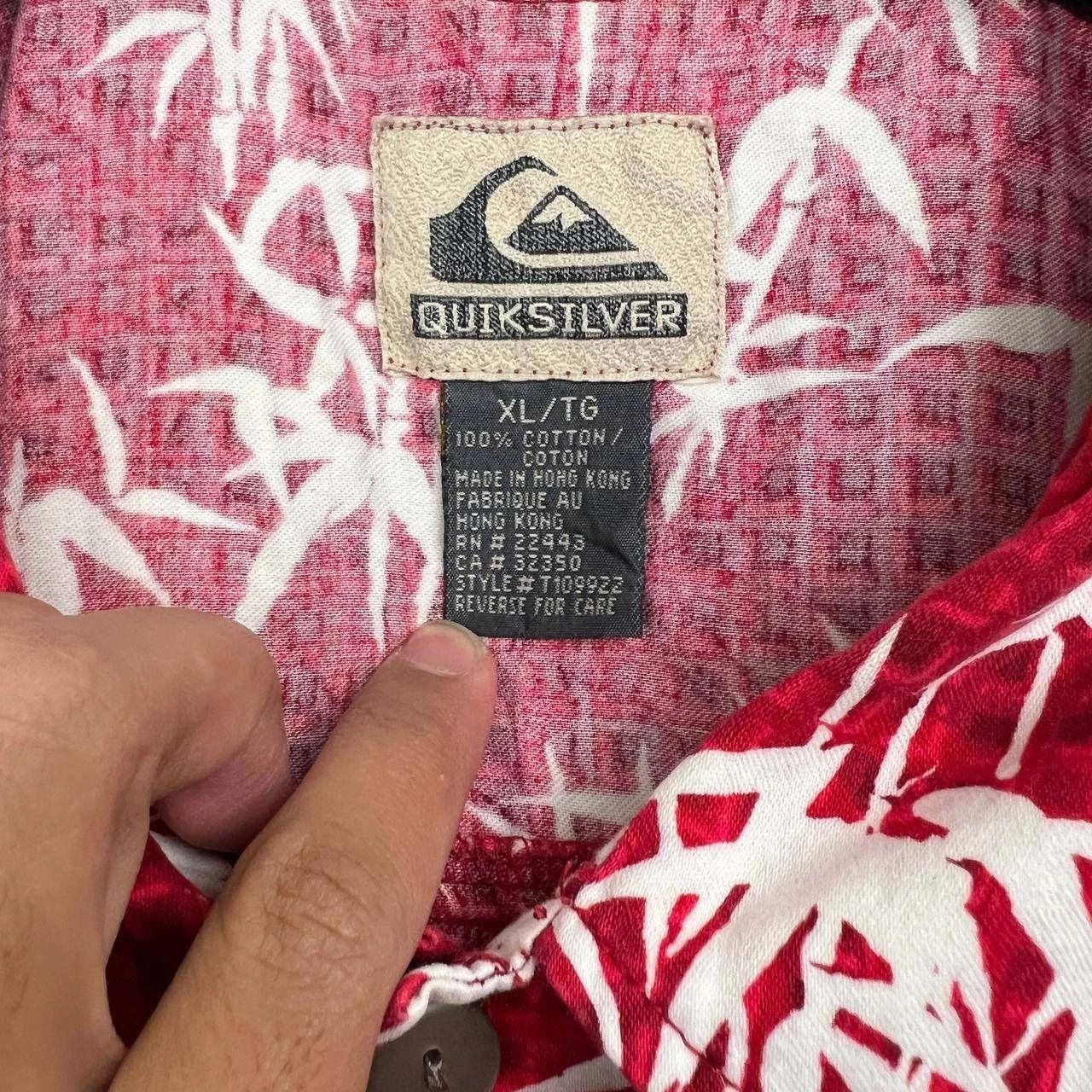 Quiksilver Vinatge Quiksilver Shirt Men Hawaiian Button Up XL Size US XL / EU 56 / 4 - 3 Thumbnail