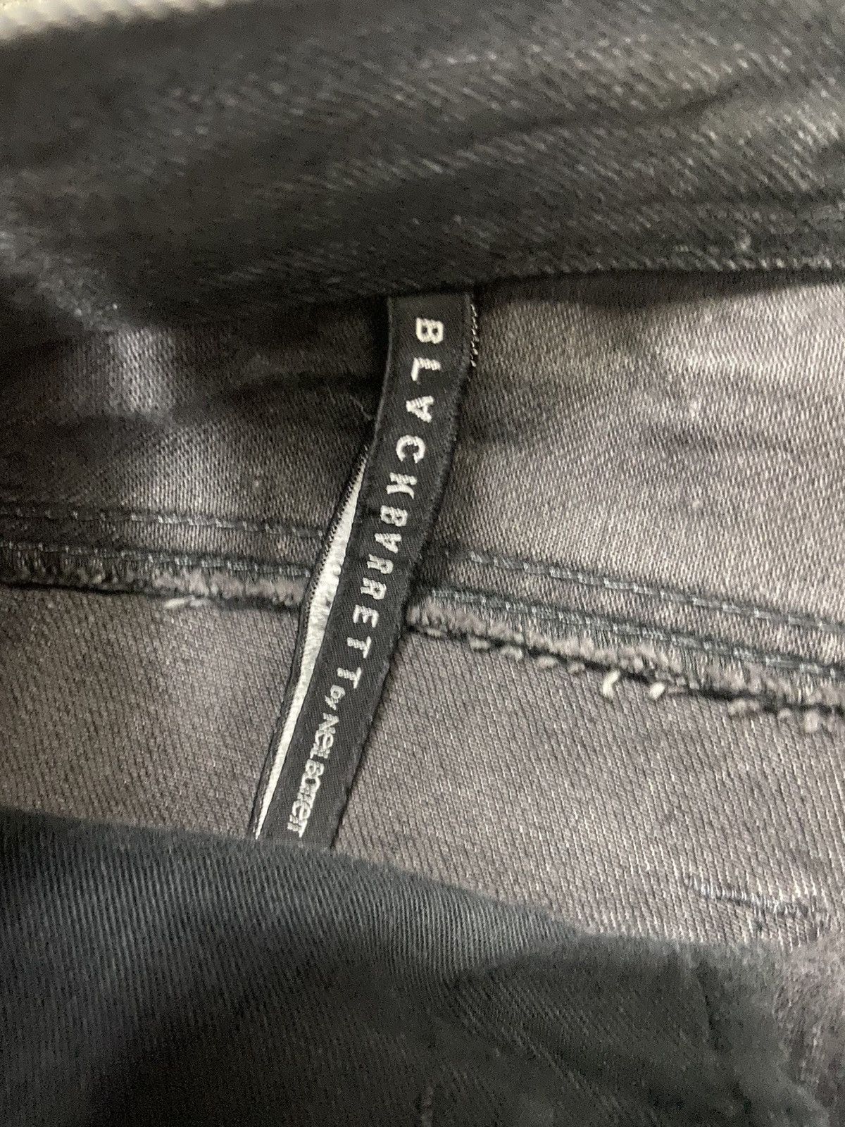 Black Barrett 🔥 Black Barret by Neil Barrett jeans acid wash Size US 30 / EU 46 - 9 Thumbnail