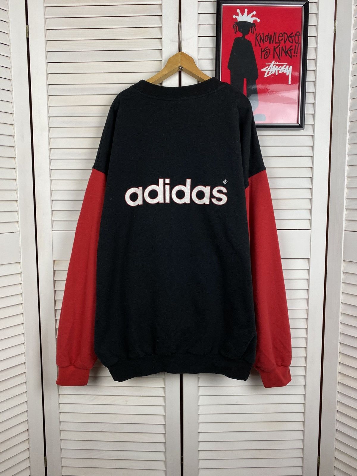 Adidas Vintage 90s Adidas VfB Stuttgart Trefoil Sweatshirt L Bundle Size US XL / EU 56 / 4 - 5 Thumbnail