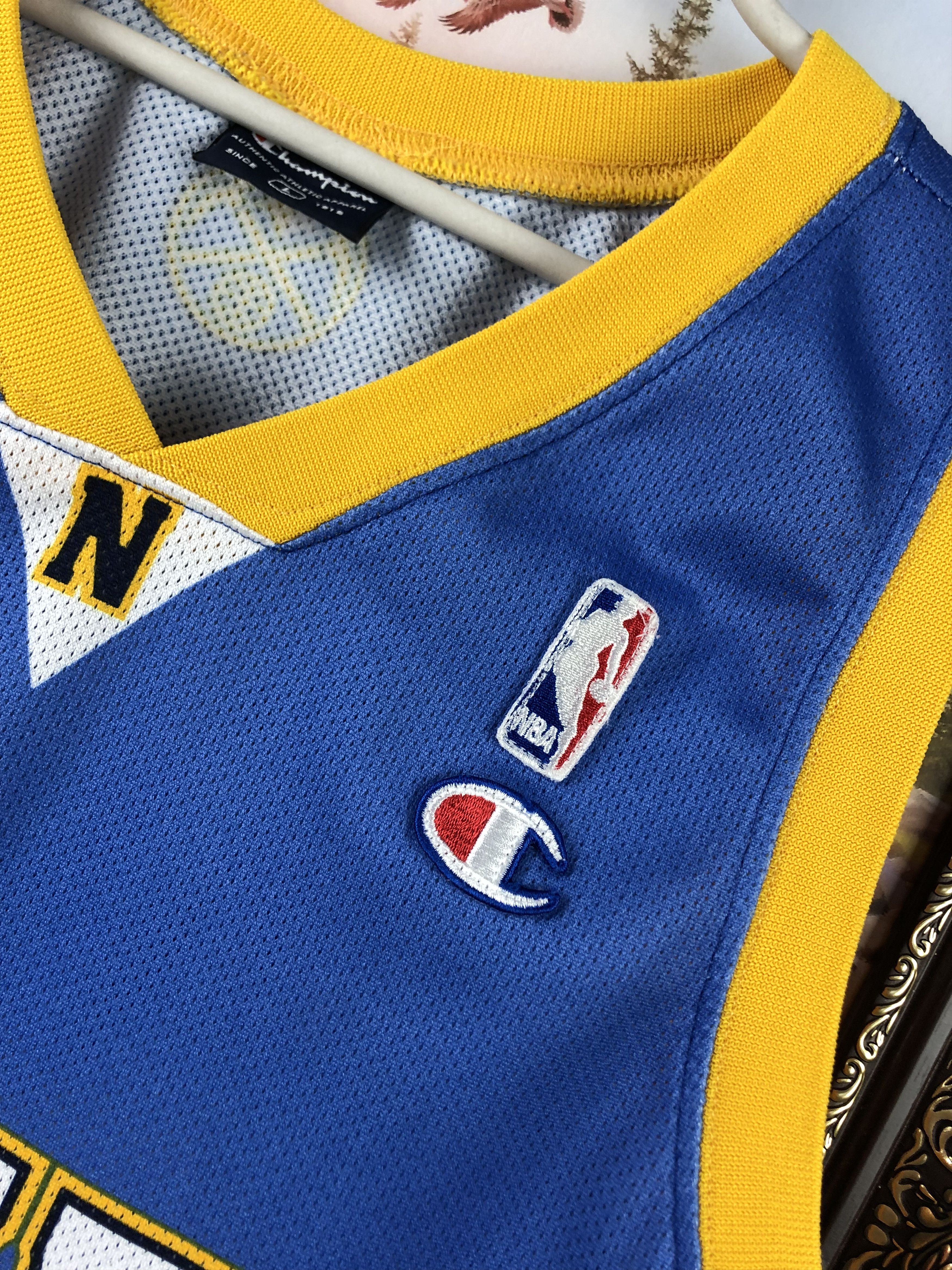NBA Vintage Champion Iverson Jersey NBA Shirt Denver Nuggets Size US L / EU 52-54 / 3 - 6 Thumbnail