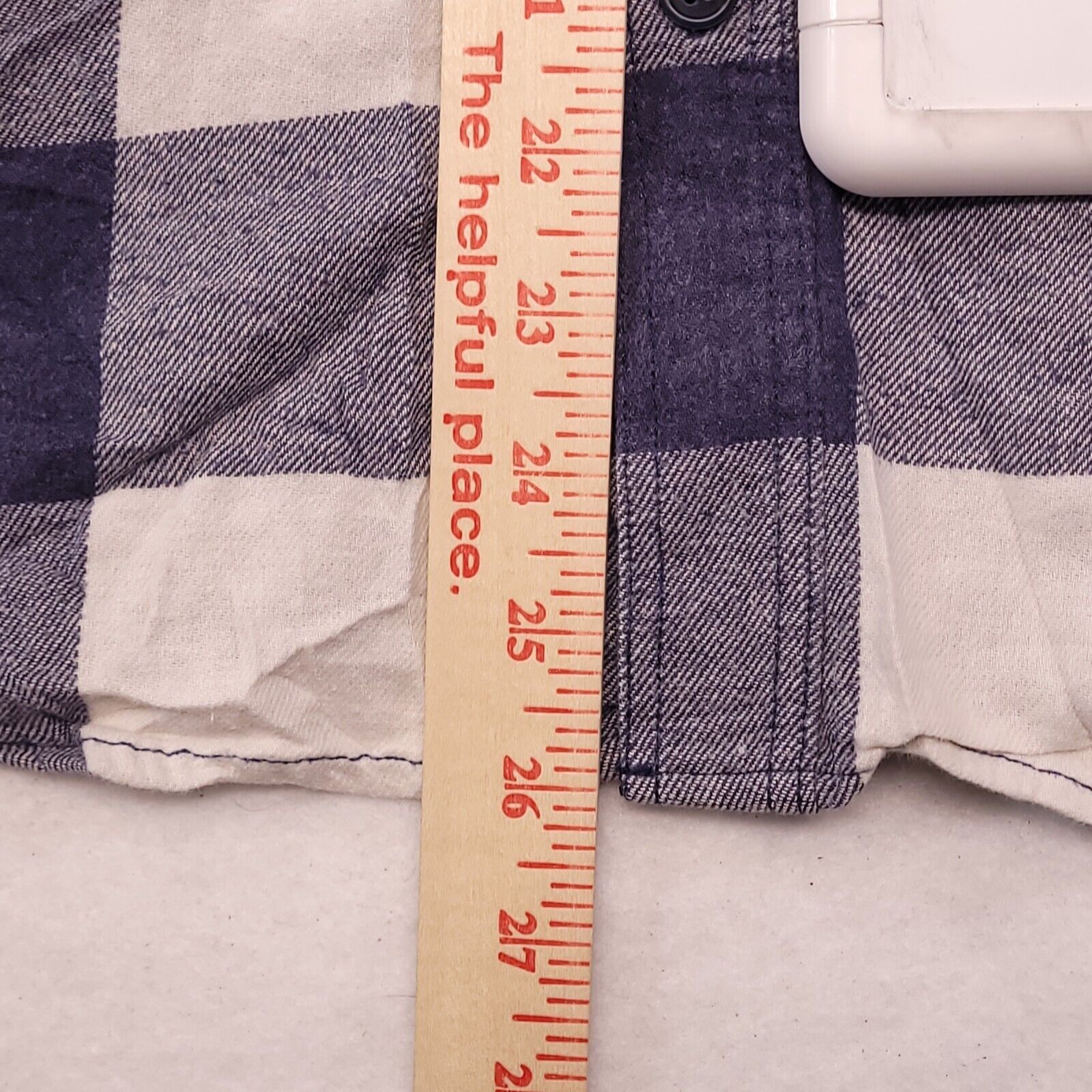 Old Navy Old Navy Buffalo Check Flannel Shirt Mens Size Medium M Blue Size US M / EU 48-50 / 2 - 8 Thumbnail