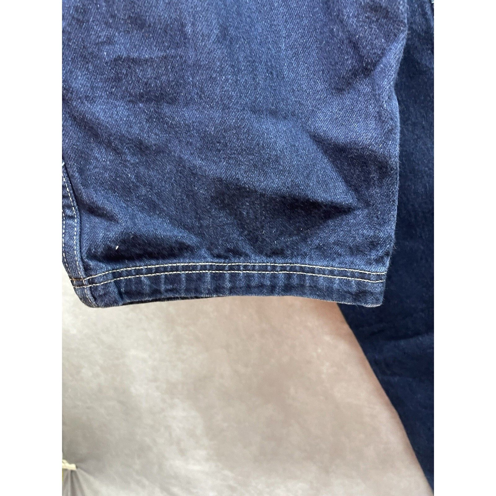 Fubu VTG Y2K Fubu Jeans Carpenter Blue Baggy Faded Hip Hop Size 3 Size US 34 / EU 50 - 8 Thumbnail
