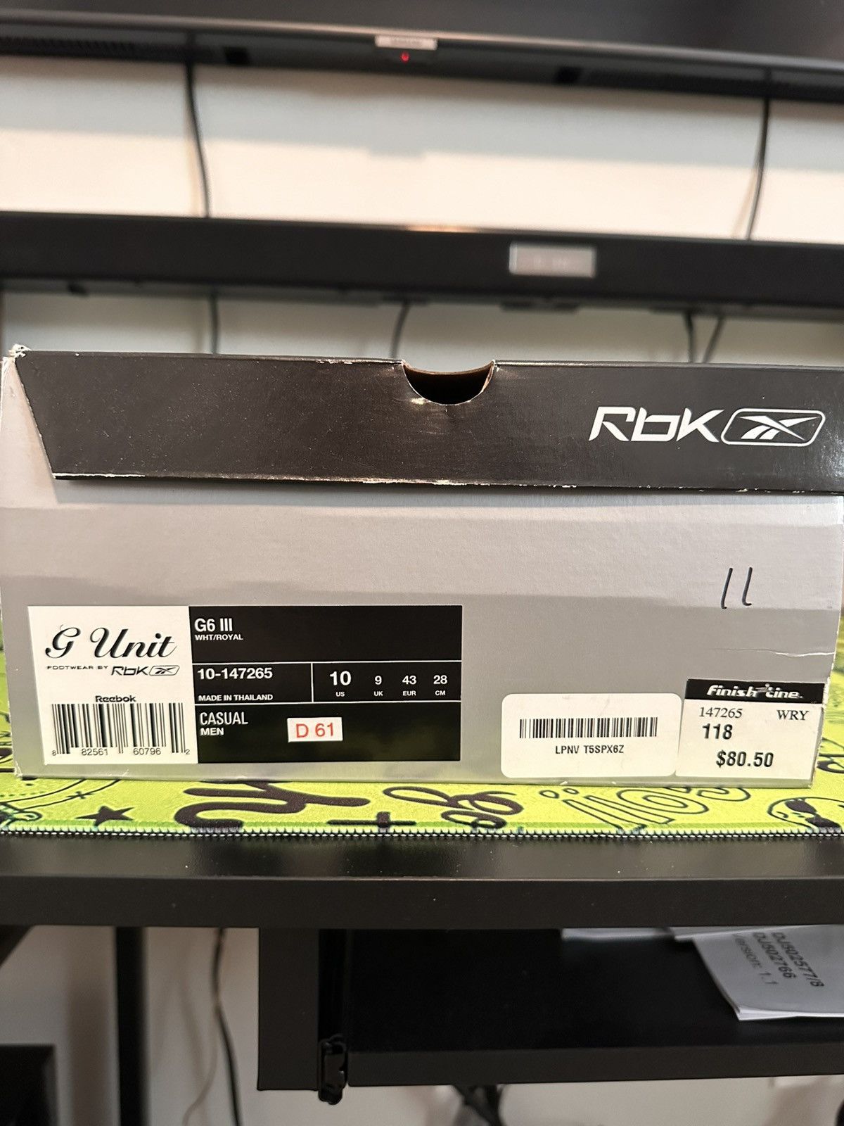 Reebok G Unit G6 III Size US 10 / EU 43 - 5 Thumbnail