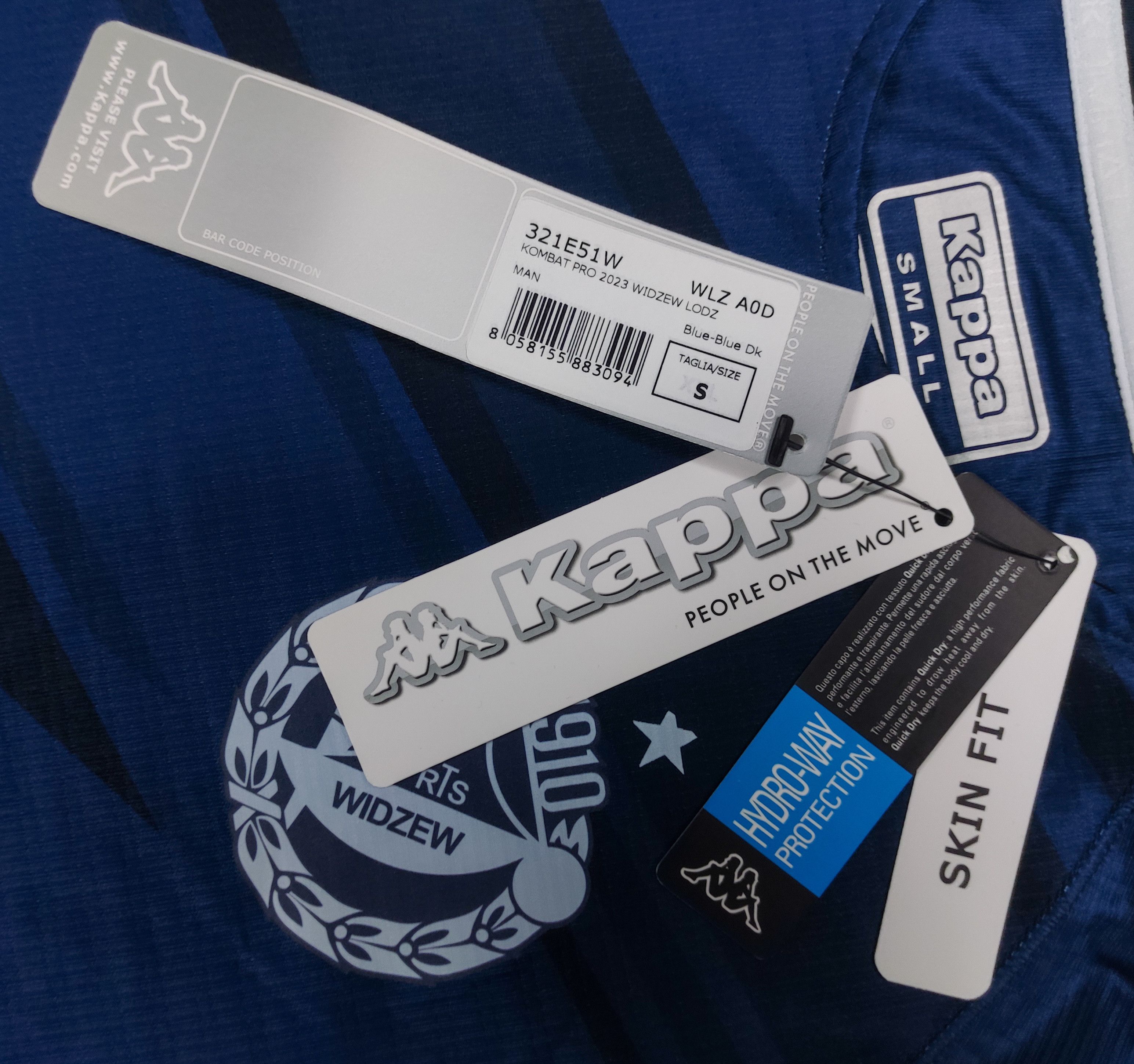 Kappa BNWT Widzew Łódź 2022 2023 Kappa Home Shirt Kit Jersey S Size US S / EU 44-46 / 1 - 15 Thumbnail