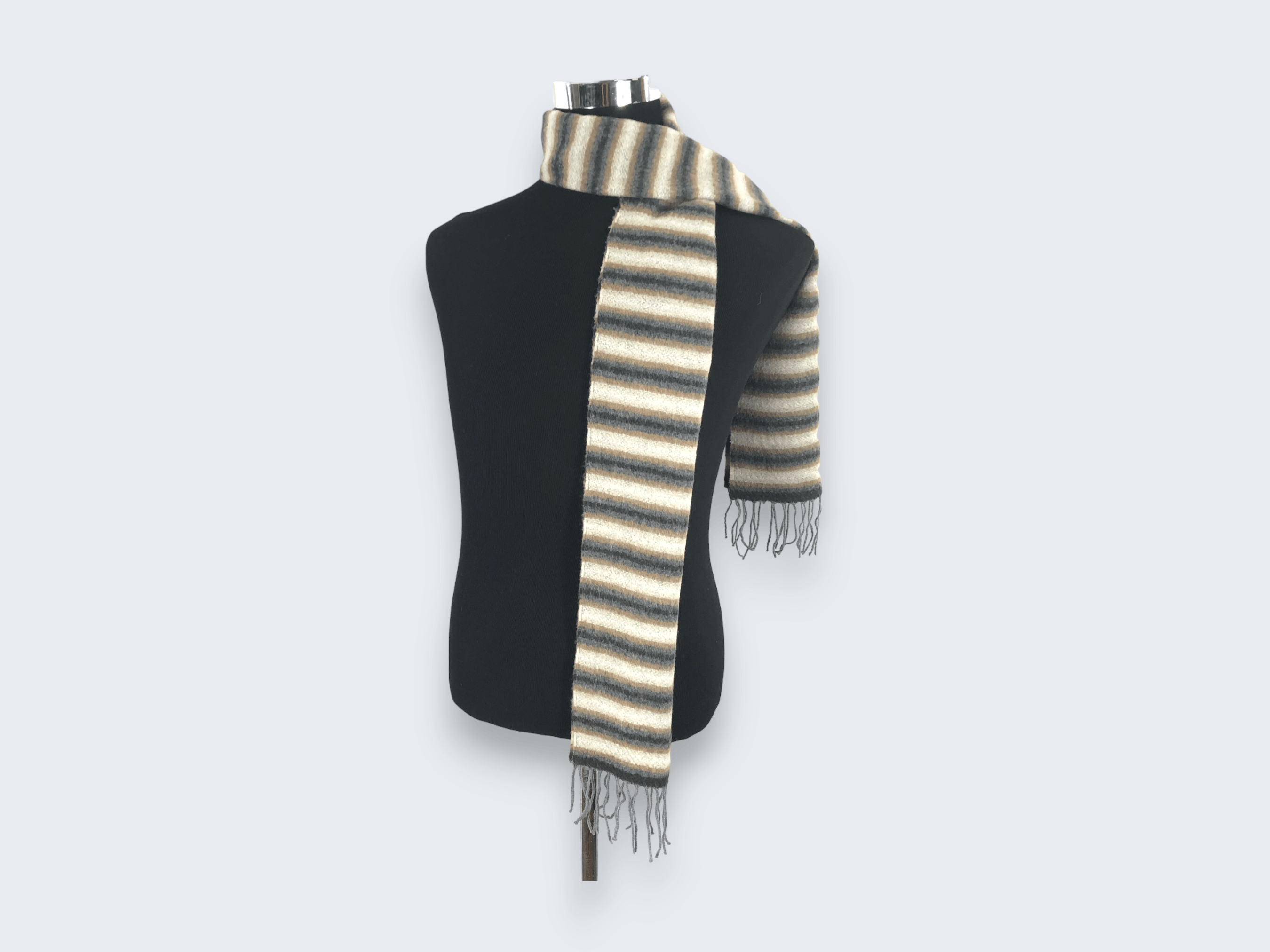 Designer × Takeo Kikuchi × Vintage Vintage Takeo Kikuchi Wool Scarf Muffler MF395 Size ONE SIZE - 2 Thumbnail