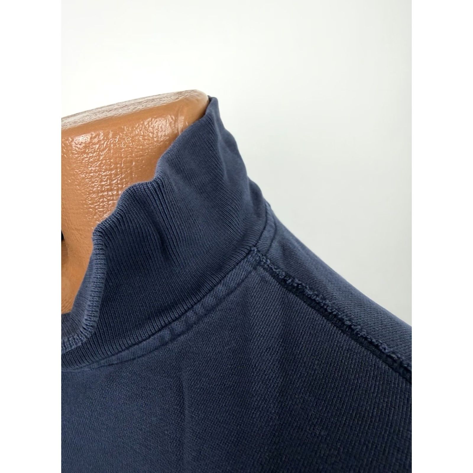 Nautica VINTAGE Nautica Sweatshirt Mens M Navy 1/4 Zip Pockets Knit Pullover Blue Casual Nautical Mens Size US M / EU 48-50 / 2 - 7 Thumbnail