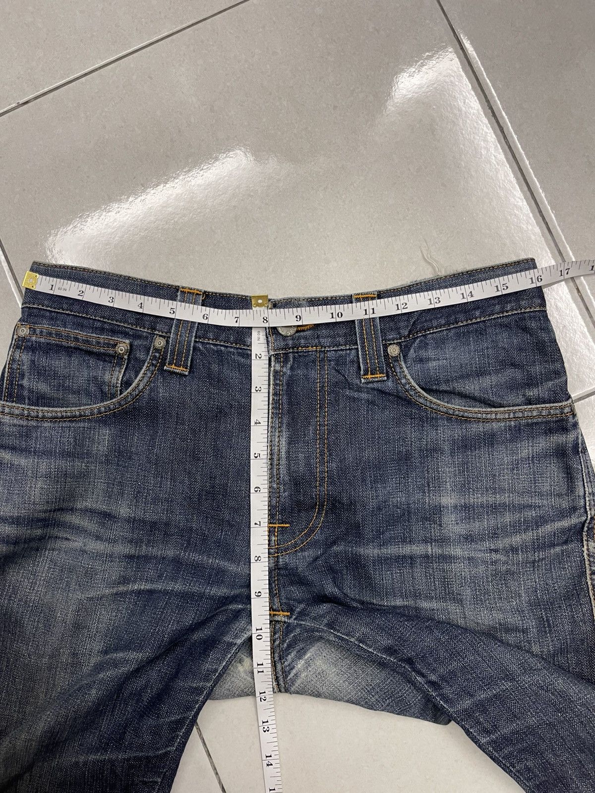 Nudie Jeans Nudie Jeans Distressed Size US 32 / EU 48 - 20 Thumbnail