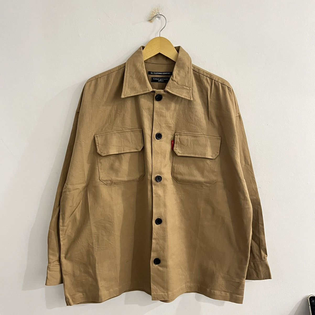NJ Clothing Co Oversized Outer Button Up
