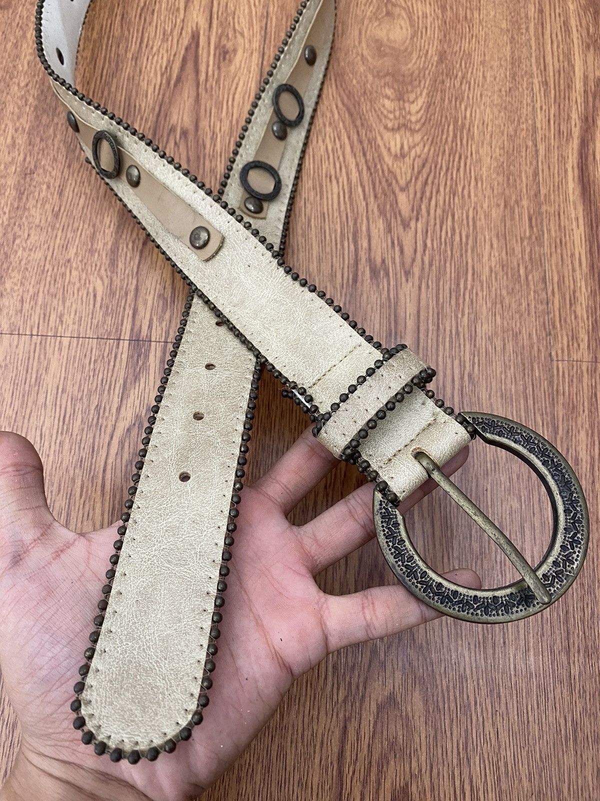If Six Was Nine × Japanese Brand × KMRii Studded metal belt Size ONE SIZE - 2 Thumbnail