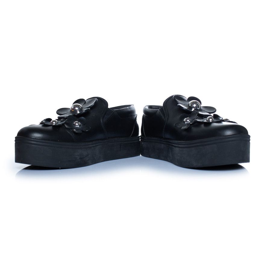 Marc Jacobs Marc Jacobs, Floral slip on sneakers in black Size US 9 / IT 39 - 5 Thumbnail
