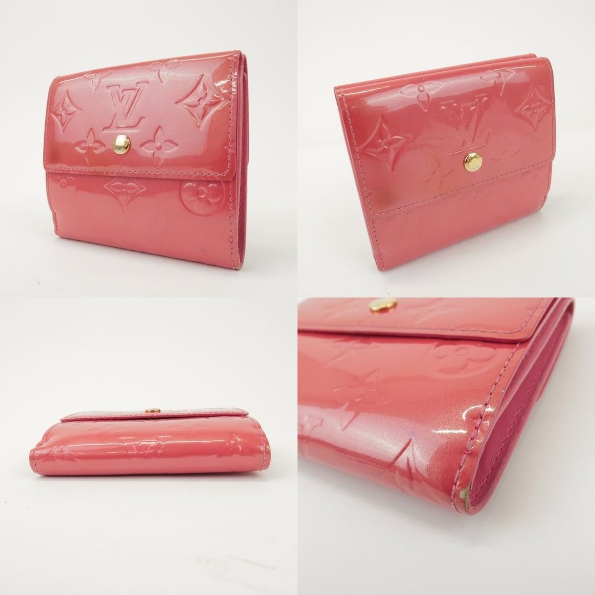 Louis Vuitton Louis Vuitton Porte Monnaie Billets Cartes Credit Patent Size ONE SIZE - 3 Thumbnail