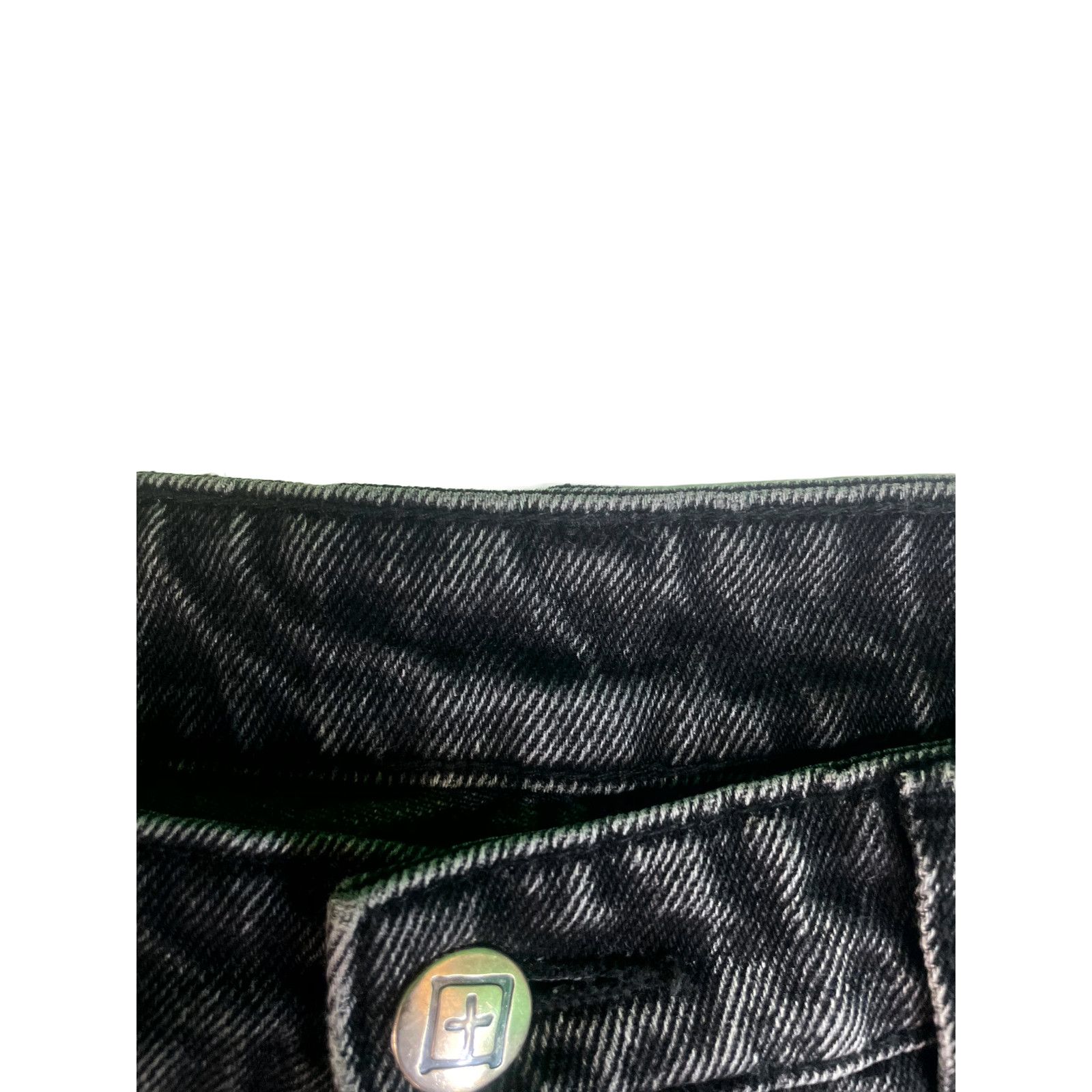 Ksubi Ksubi Knee Rip Black Jeans Size US 32 / EU 48 - 3 Thumbnail