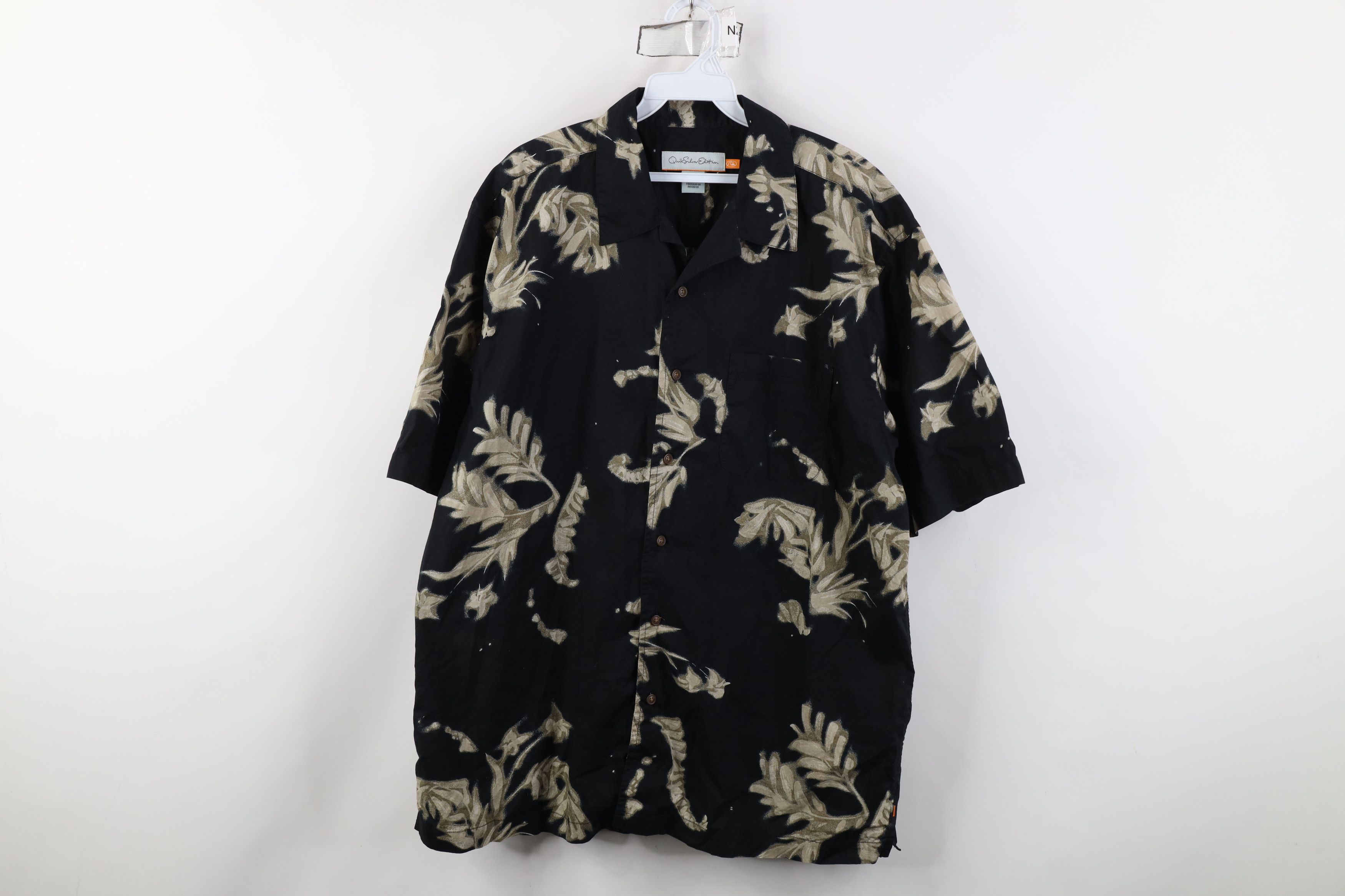Quiksilver Vintage 90s Y2K Quiksilver Surfing Hawaiian Button Shirt Size US L / EU 52-54 / 3 - 1 Thumbnail