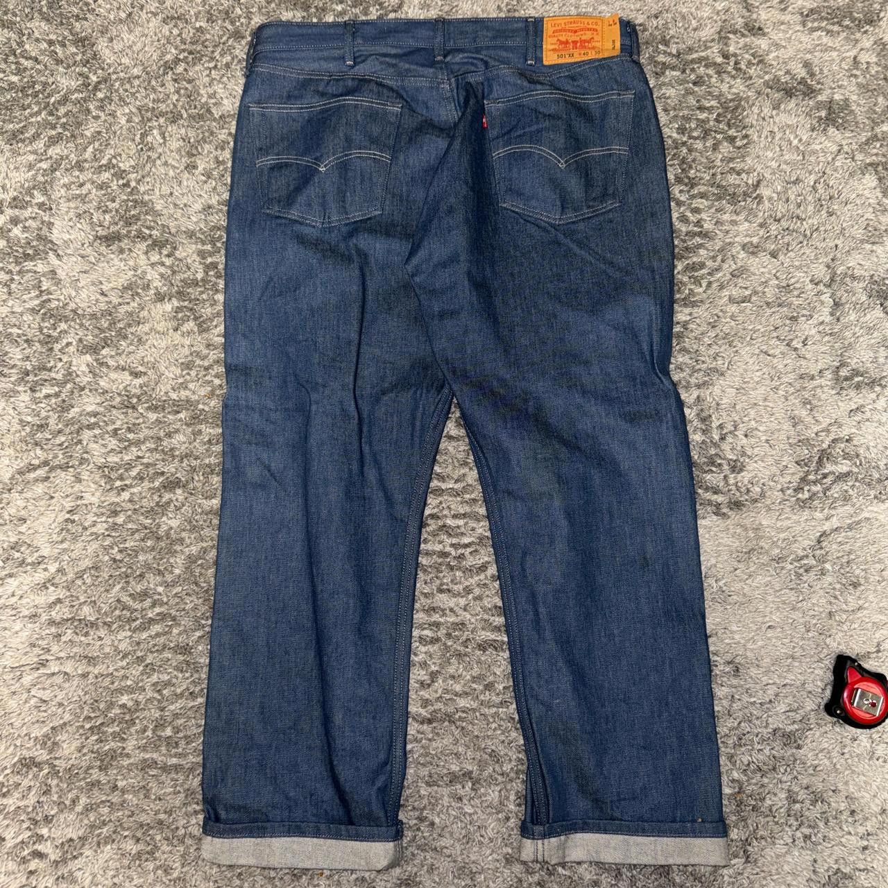 Levi's Levi's Men's Blue and Navy Jeans Size US 40 / EU 56 - 4 Thumbnail
