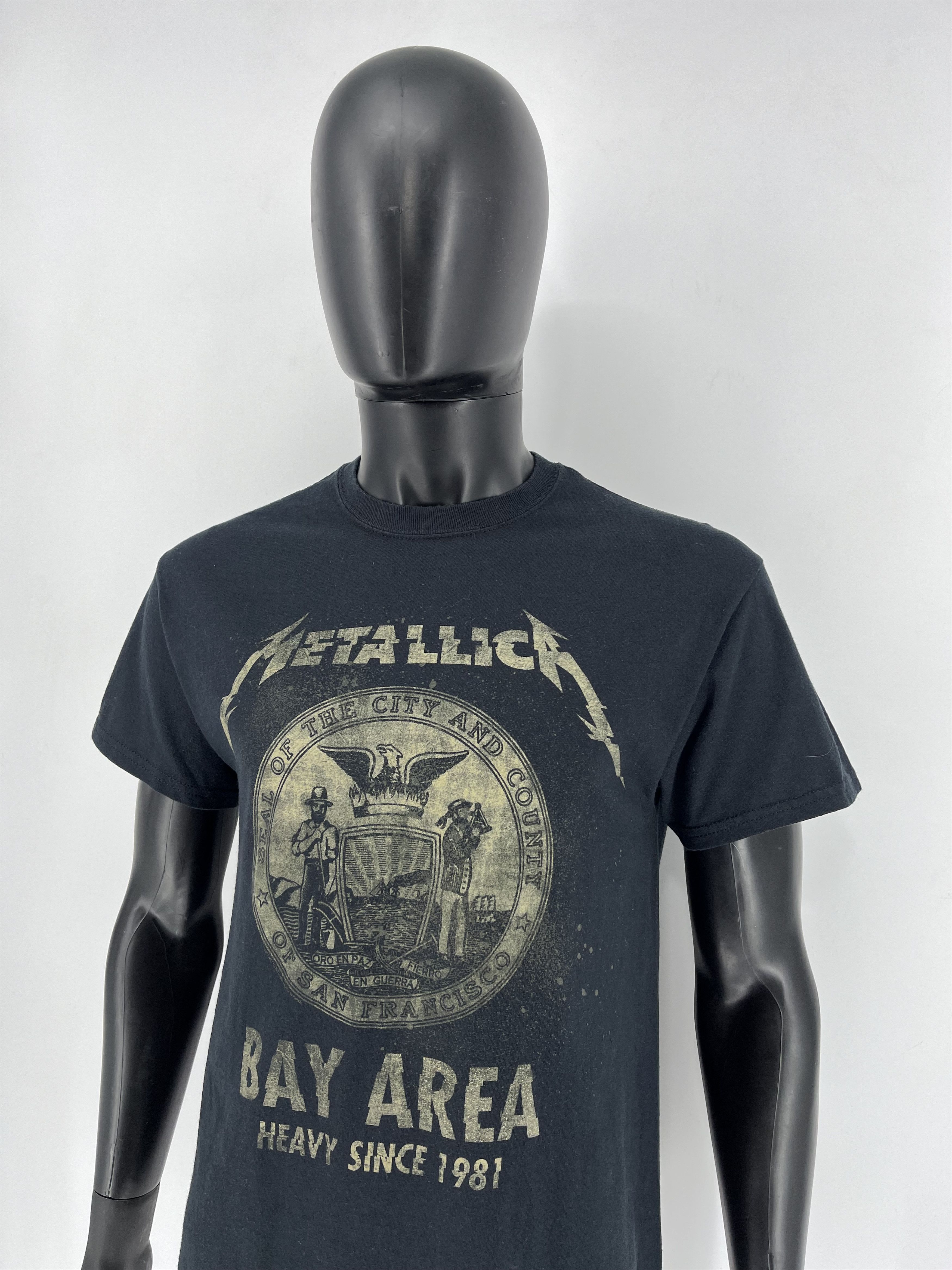 Band Tees × Vintage Vintage Y2K Metallica Skulls Dead Face Band Rock Streetwear Size US M / EU 48-50 / 2 - 5 Thumbnail