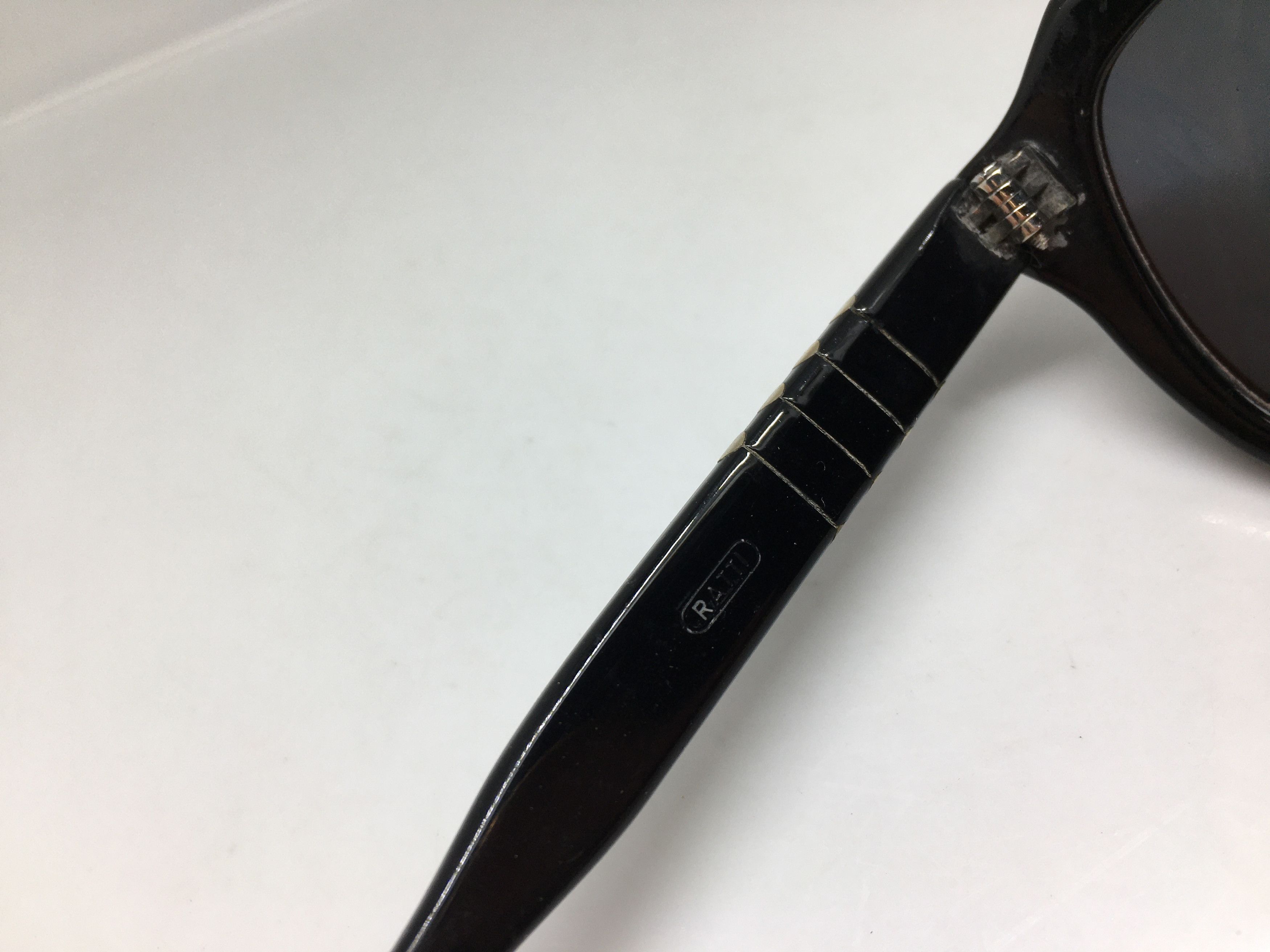 Persol Vintage 60s Persol Ratti 6266 Black Acetate Sunglasses Size ONE SIZE - 6 Thumbnail