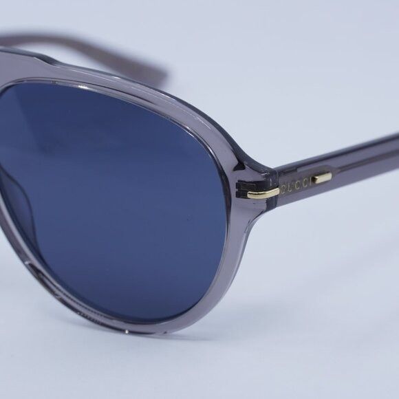 Gucci 🕶️ New Gucci GG1443S 005 Sunglasses - Transparent Grey Size ONE SIZE - 4 Thumbnail
