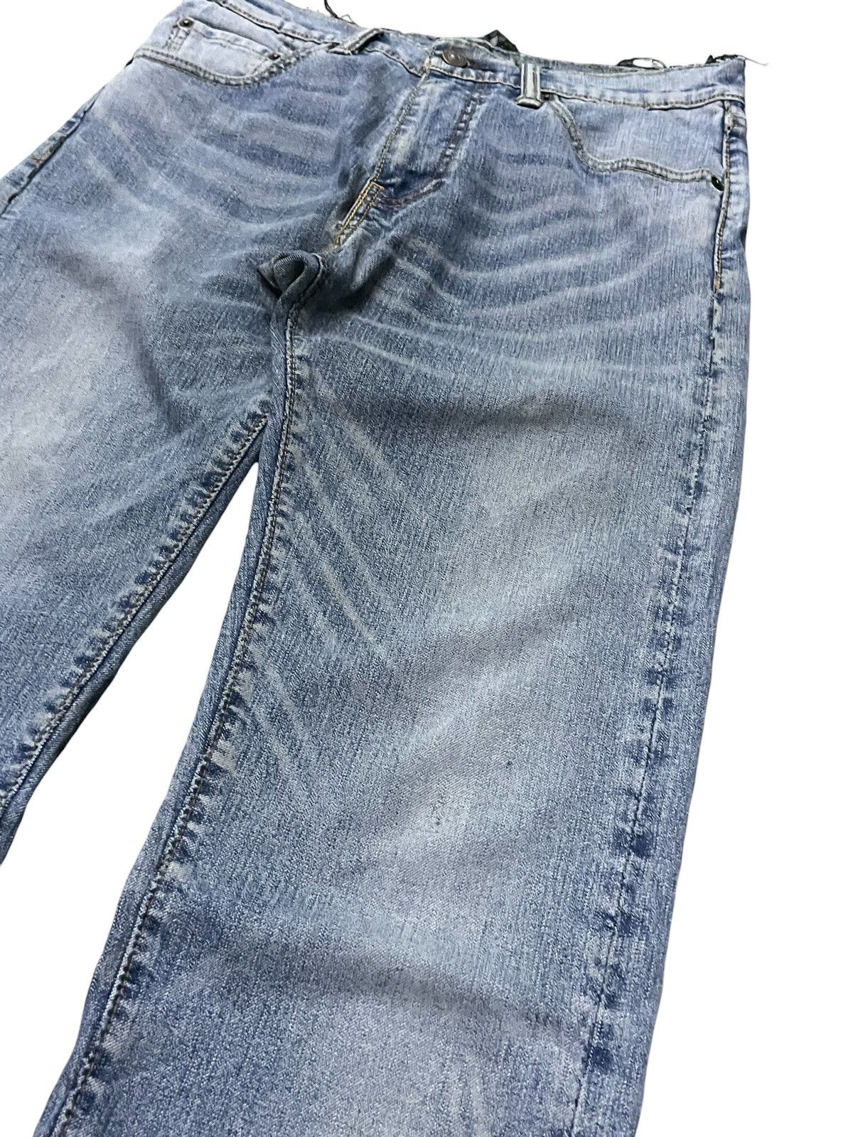 Levi's × Vintage Vintage Levis 505 Distress Denim Pants Size US 29 - 8 Thumbnail