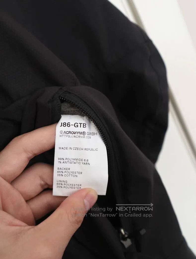 Acronym Acronym Black jackets Size US S / EU 44-46 / 1 - 6 Thumbnail