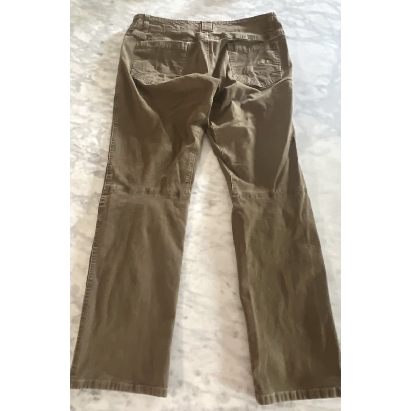 Vintage Kuhl Kanvus Jean Men 38x34 Greenish Hiking Outdoor Cotton Stretch Pants Regular Straight Mens 38 Green"} Size US 38 / EU 54 - 3 Thumbnail