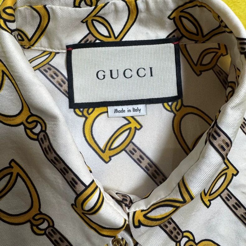 Gucci GucciGeometric pattern full-printed lapel single-breasted l Size XS / US 0-2 / IT 36-38 - 4 Thumbnail