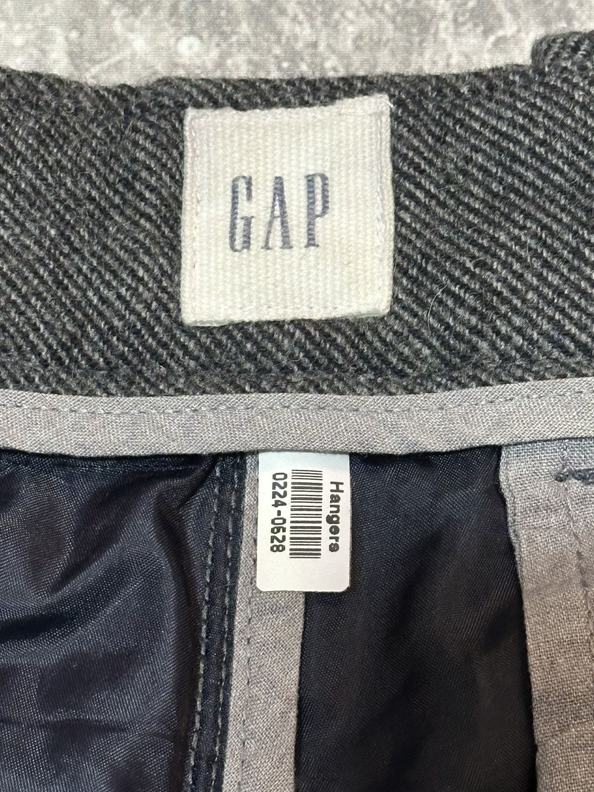 Gap Gap Slim Fit Charcoal Gray Wool Trousers Size US 32 / EU 48 - 10 Thumbnail