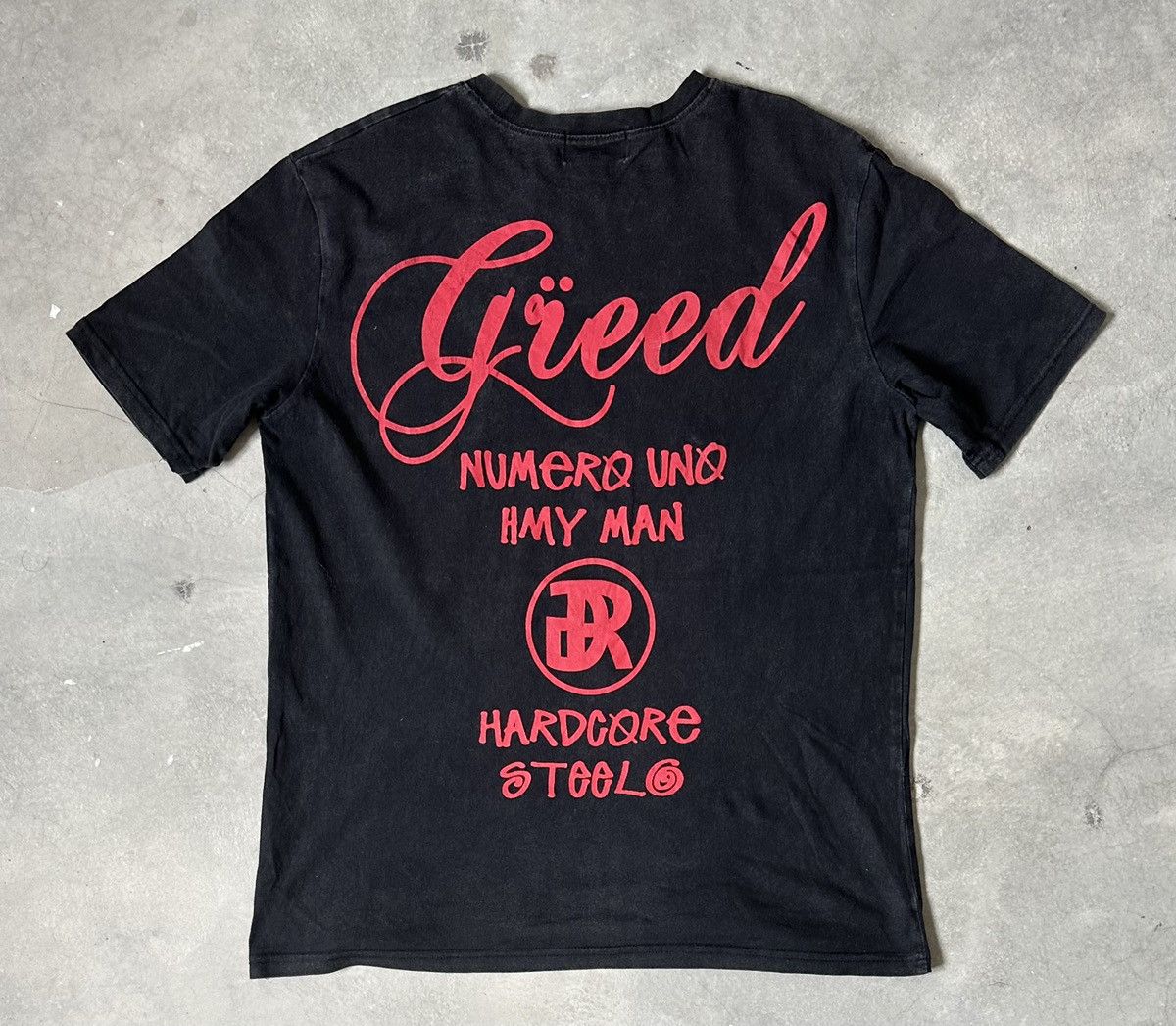 Japanese Brand VINTAGE GREED STUSSY INSPORED TEE Size US M / EU 48-50 / 2 - 6 Thumbnail