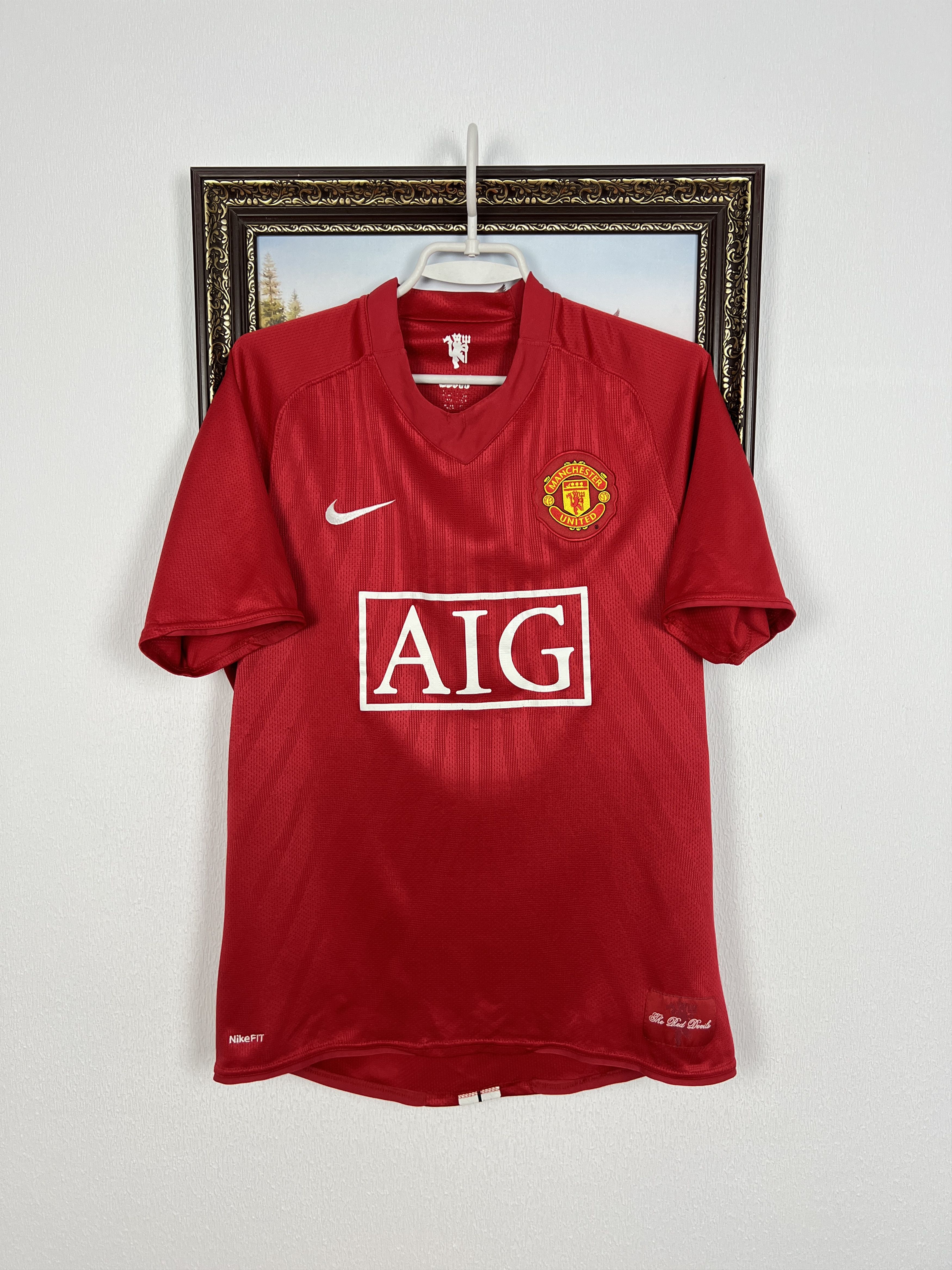 Nike Manchester United football shirt 2007 Soccer Nike Tee Hype Size US M / EU 48-50 / 2 - 1 Thumbnail