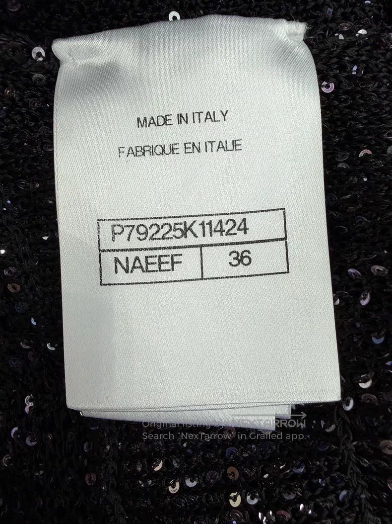 Chanel Chanel Black suspender vest with glitter glitter Size XS / US 0-2 / IT 36-38 - 4 Thumbnail