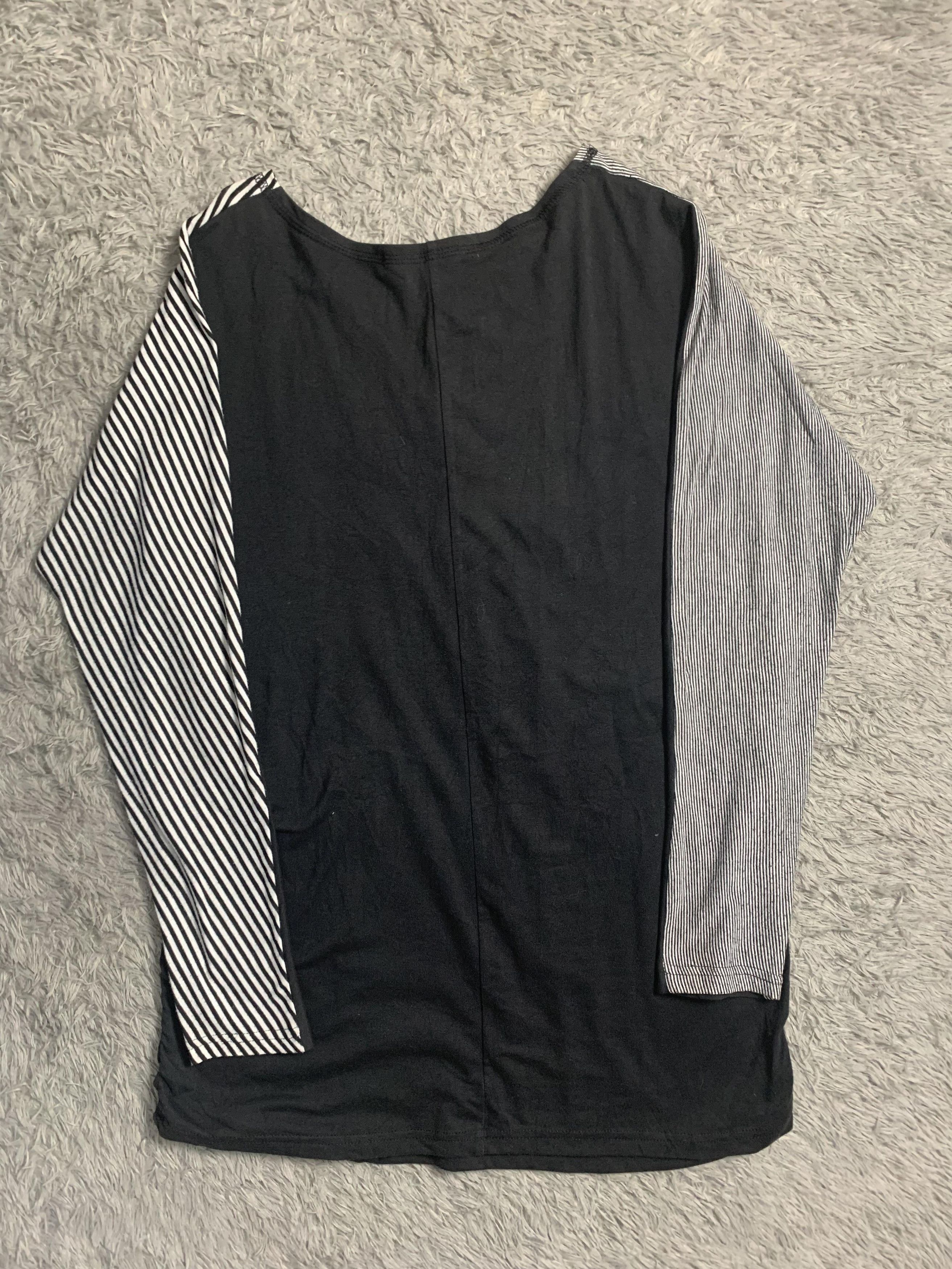 Japanese Brand Japanese Brand Issey Grunge Style Striped Long Sleeve Size US M / EU 48-50 / 2 - 6 Thumbnail