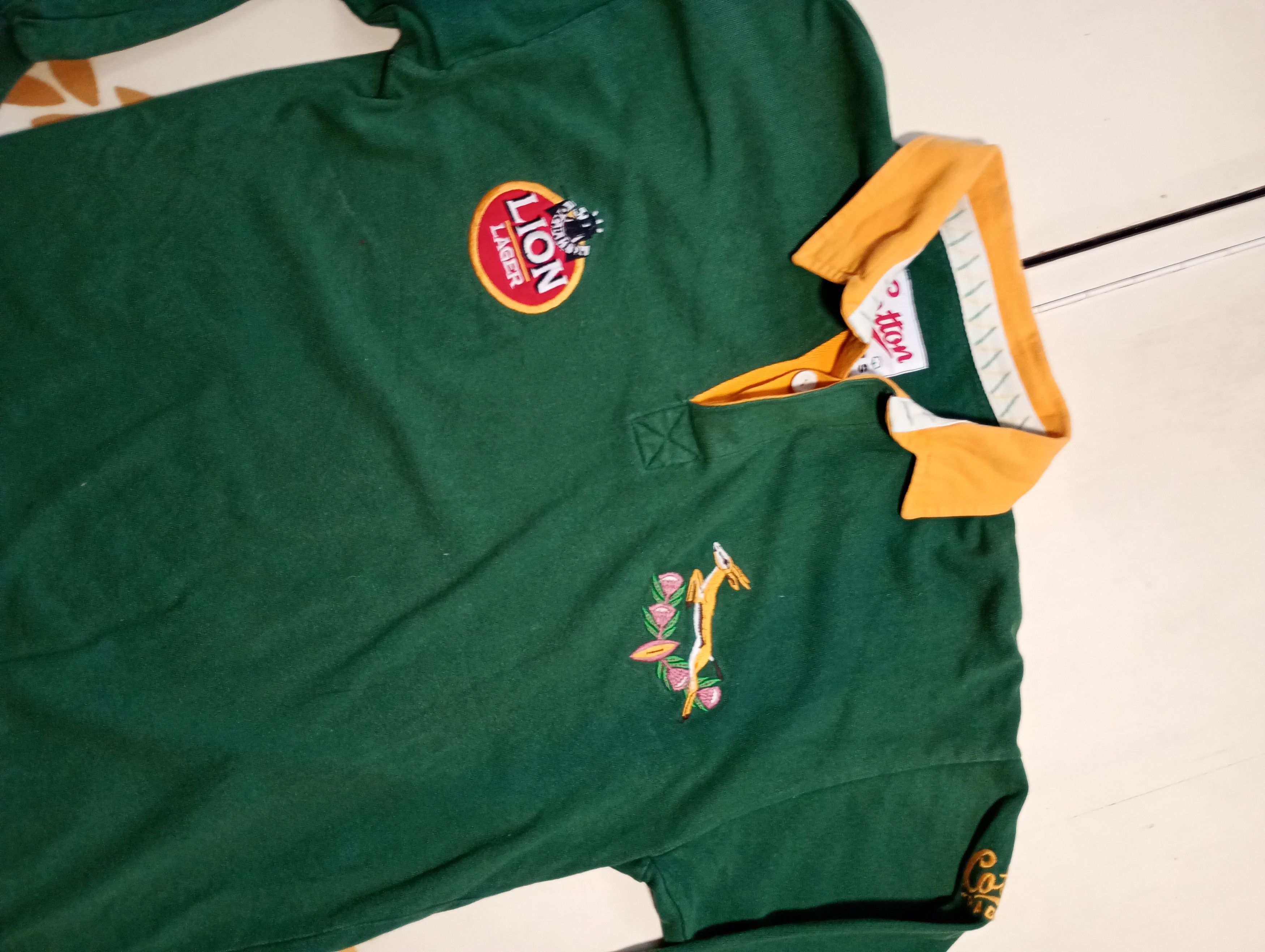 Cotton Traders × Vintage Cotton Traders SA Rugby Shirt 1992-1995 Size US M / EU 48-50 / 2 - 5 Thumbnail
