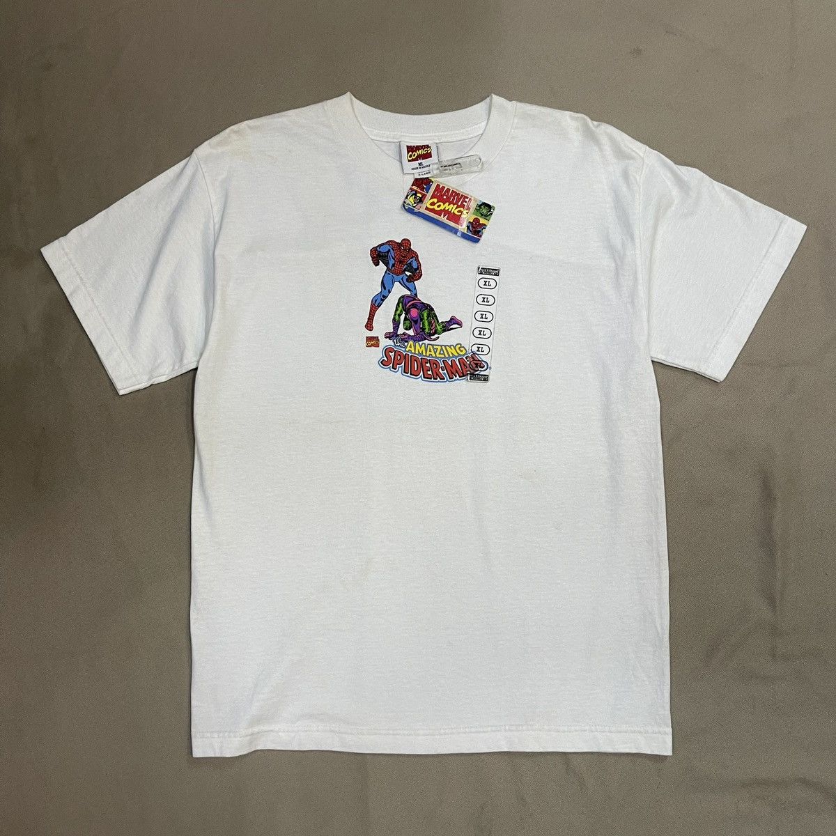 Vintage VINTAGE SPIDERMAN 2006 MARVEL COMICS MOVIE TEES Size US L / EU 52-54 / 3 - 3 Thumbnail