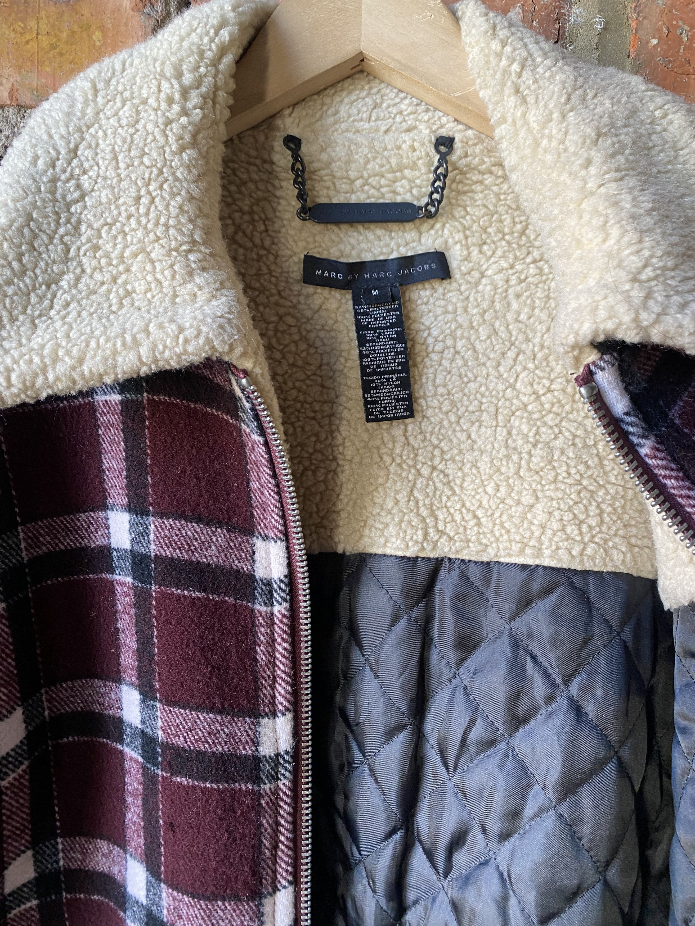 Marc Jacobs Plaid Trucker Jacket Size US M / EU 48-50 / 2 - 2 Thumbnail