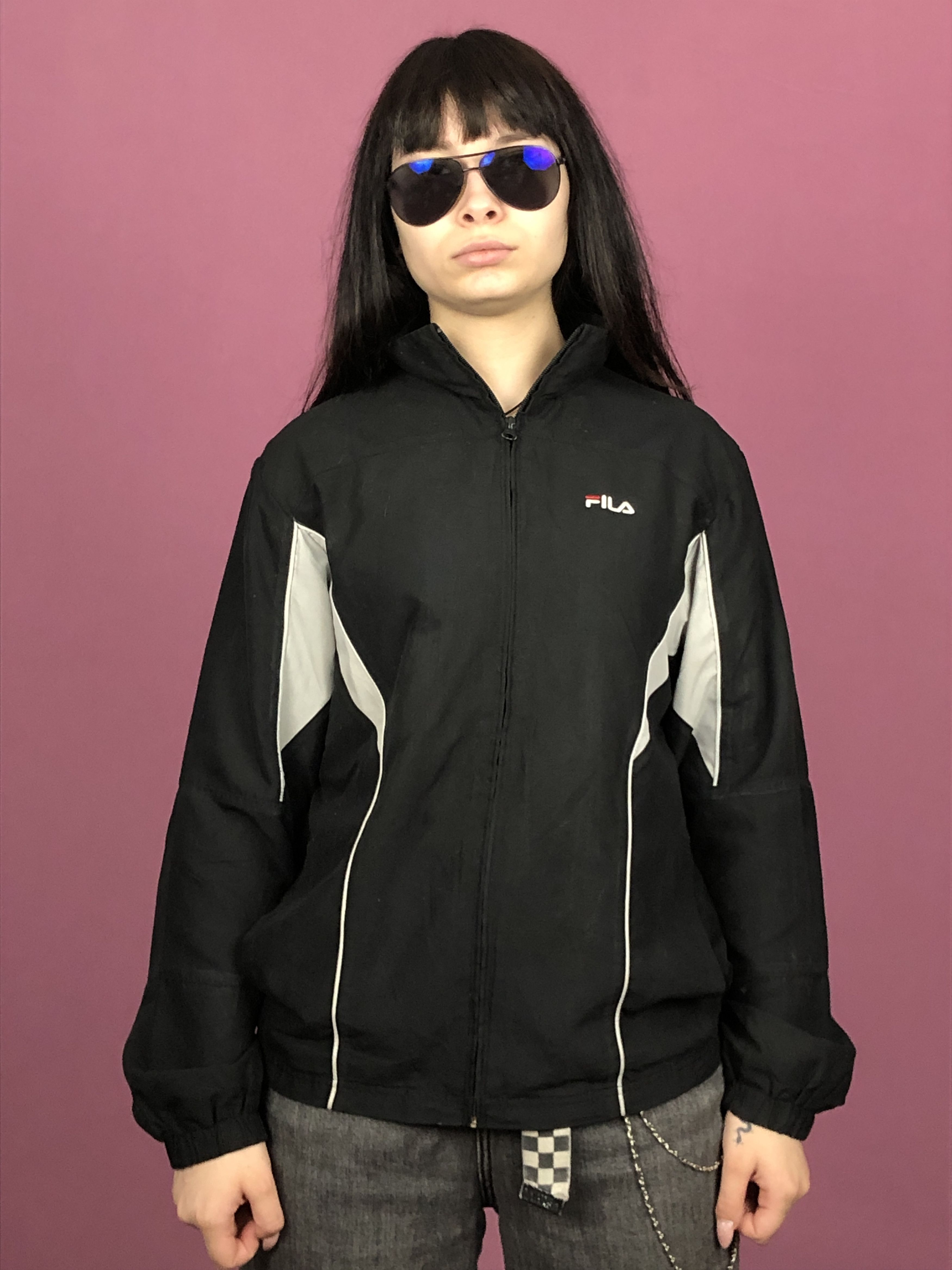 Fila Streetwear Vintage Fila Vintage Women s Windbreaker Jacket XL Grailed