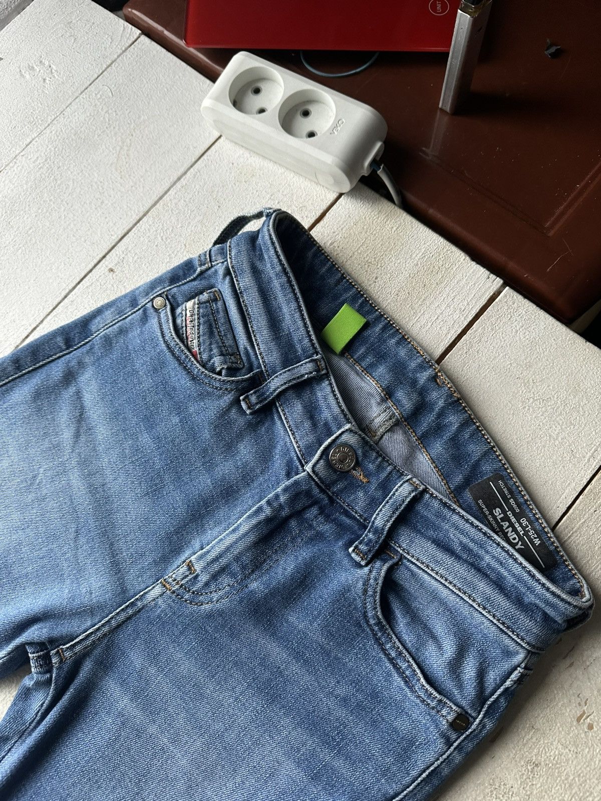 Diesel 🚨Gothic Diesel Regular Slim relax Flared Jeans Womens Size 25" / US 0 / IT 36 - 3 Thumbnail