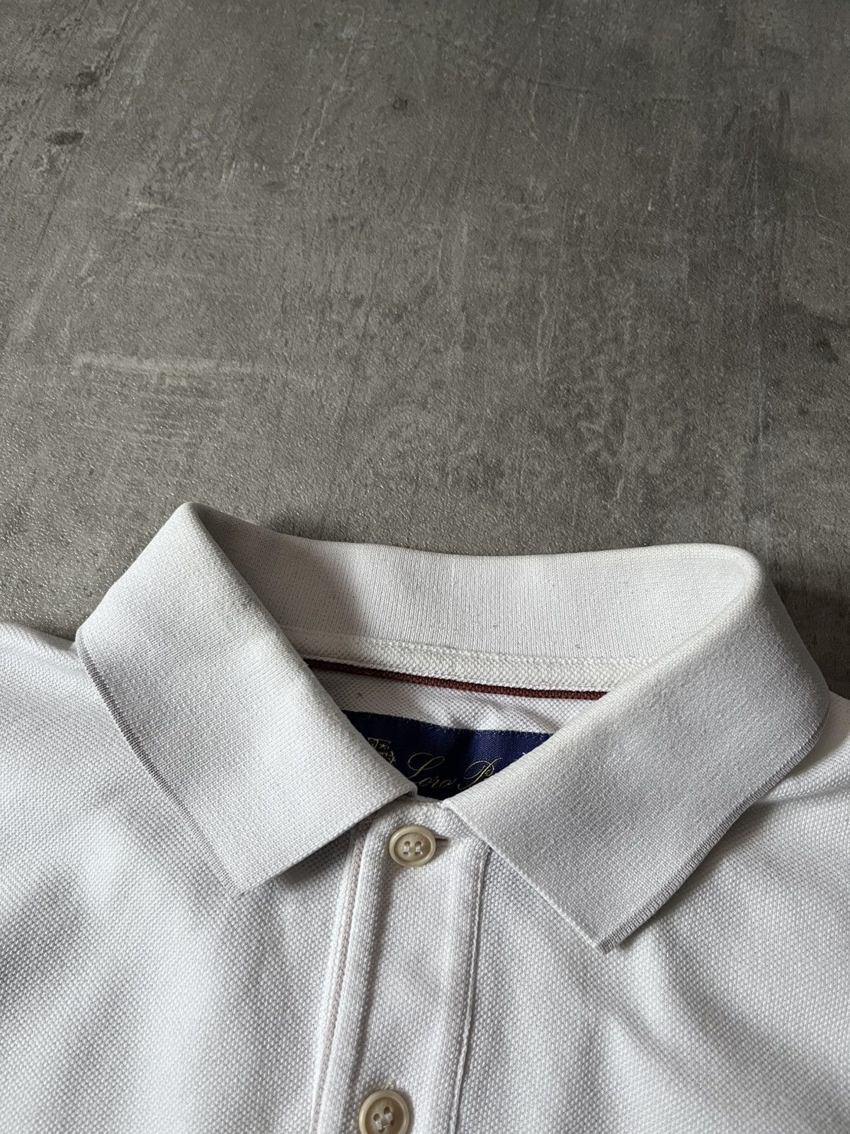 Loro Piana Loro Piana T-shirt Polo Regatta cotton white Size US XL / EU 56 / 4 - 5 Thumbnail