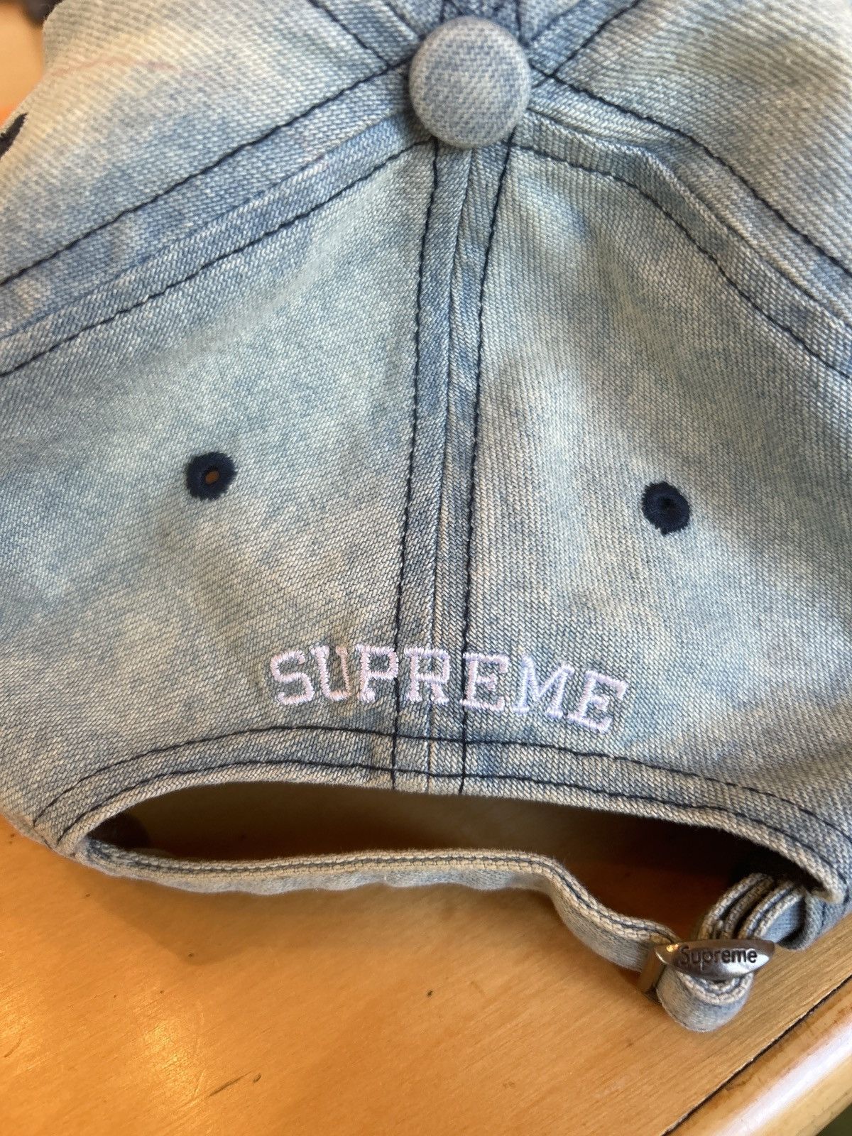 Supreme Supreme Denim 6-Panel World Famous Size ONE SIZE - 3 Thumbnail