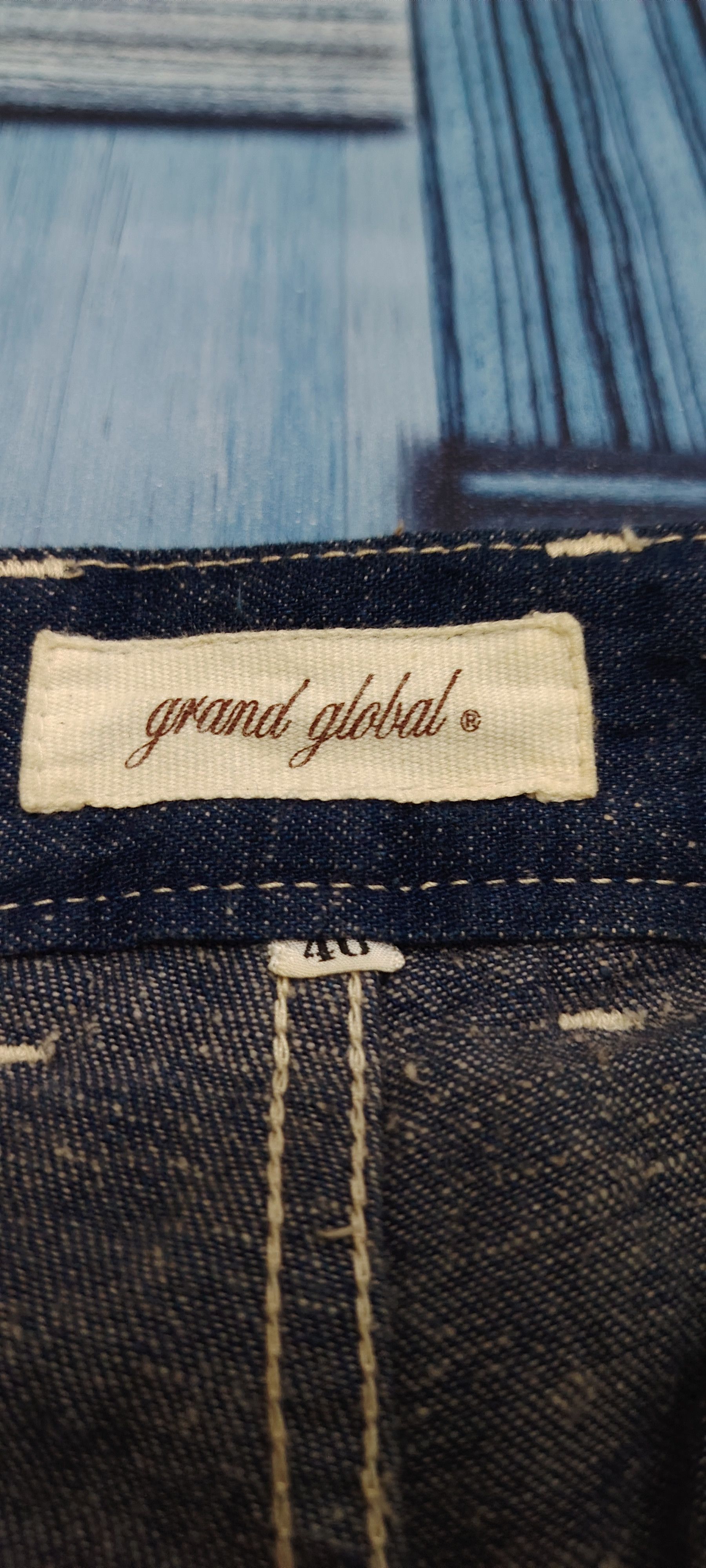 Japanese Brand Rare!!! Japanese Grand global jeans With buckle Size US 32 / EU 48 - 6 Thumbnail