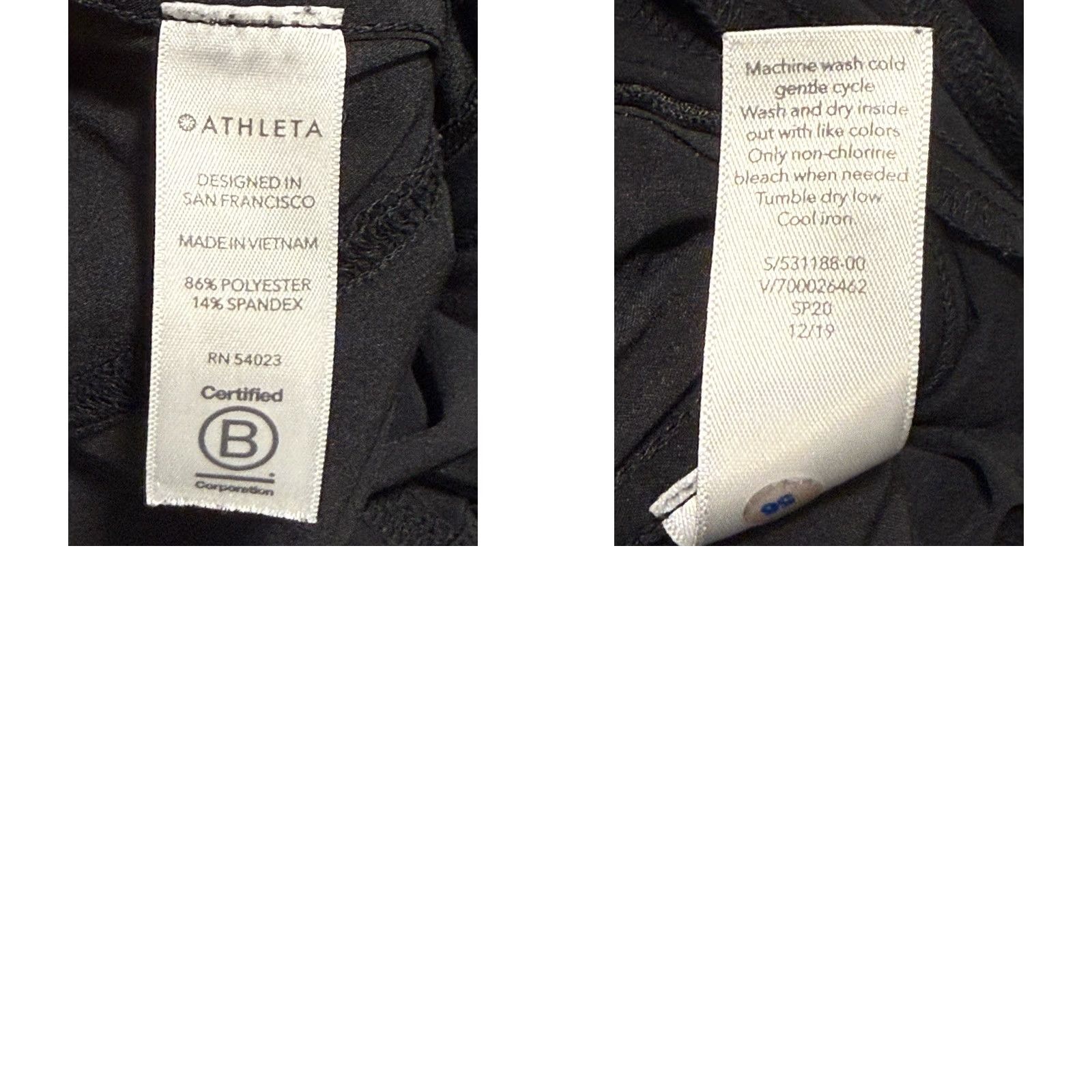 Athleta ATHLETA Unbound Lightweight Sleeveless Cargo Jumpsuit Black Small Size 28" / US 6 / IT 42 - 8 Thumbnail