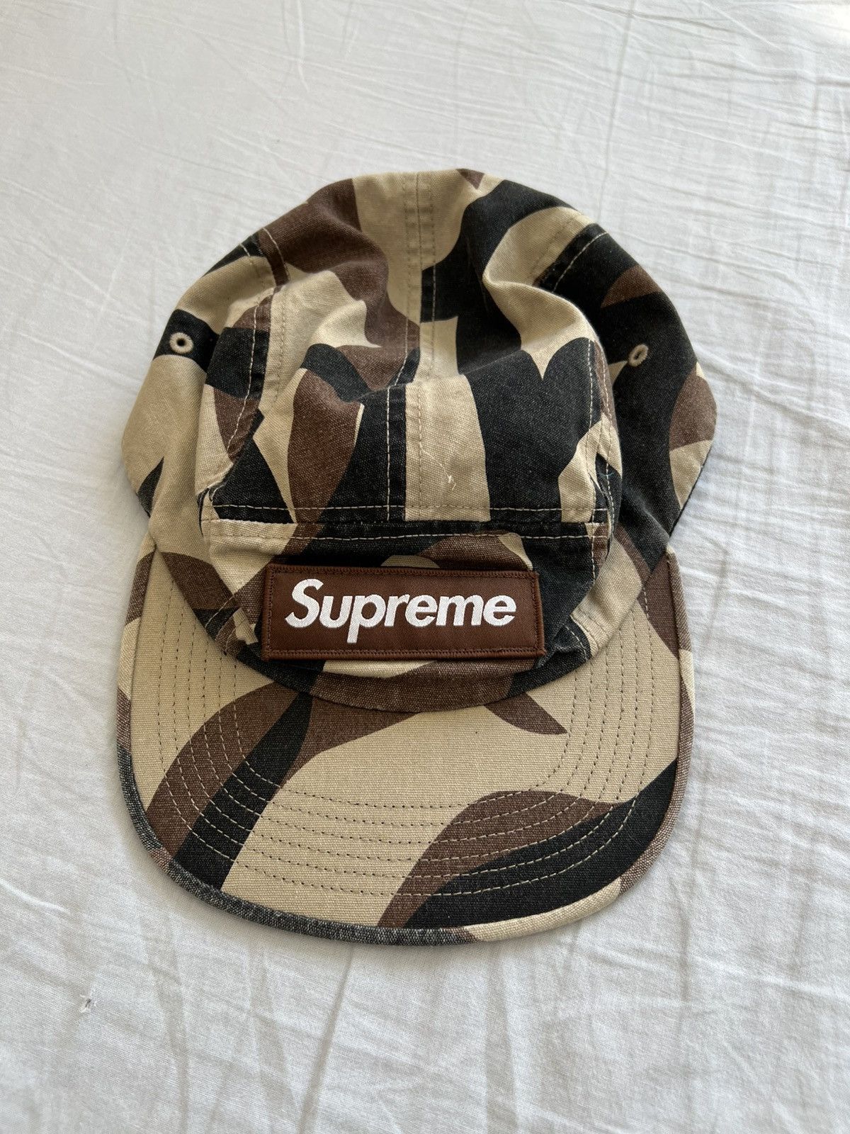 Supreme SUPREME Military Tribal Camo Camp Cap (FW19) Size ONE SIZE - 2 Thumbnail