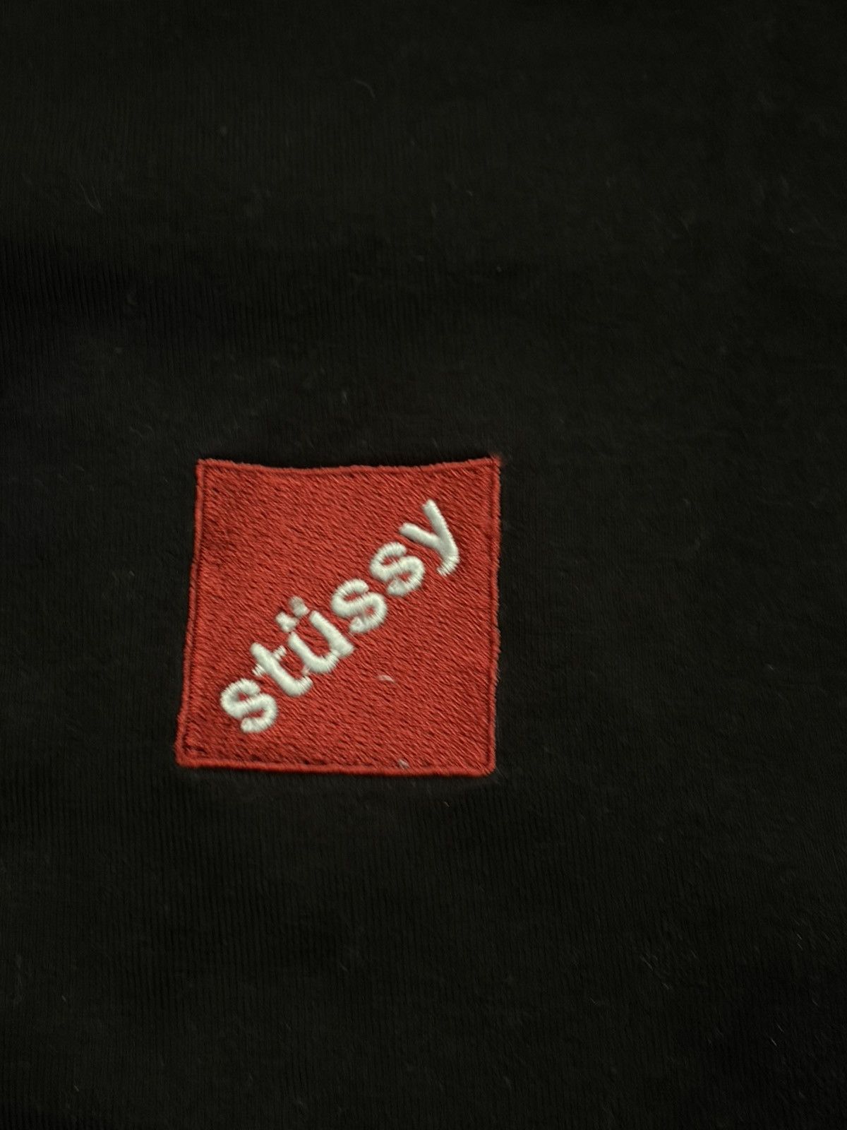 Stussy Stussy Box Logo T Shirt Medium Black Size US M / EU 48-50 / 2 - 2 Thumbnail