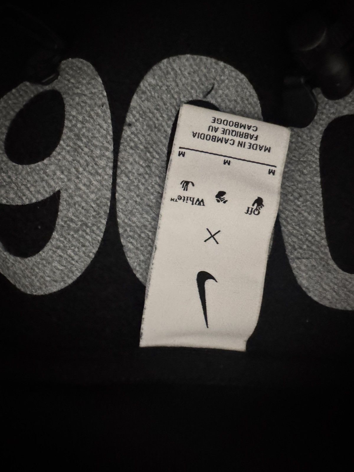 Nike × Off-White Off white 006 fleece hoodie Size US M / EU 48-50 / 2 - 9 Thumbnail