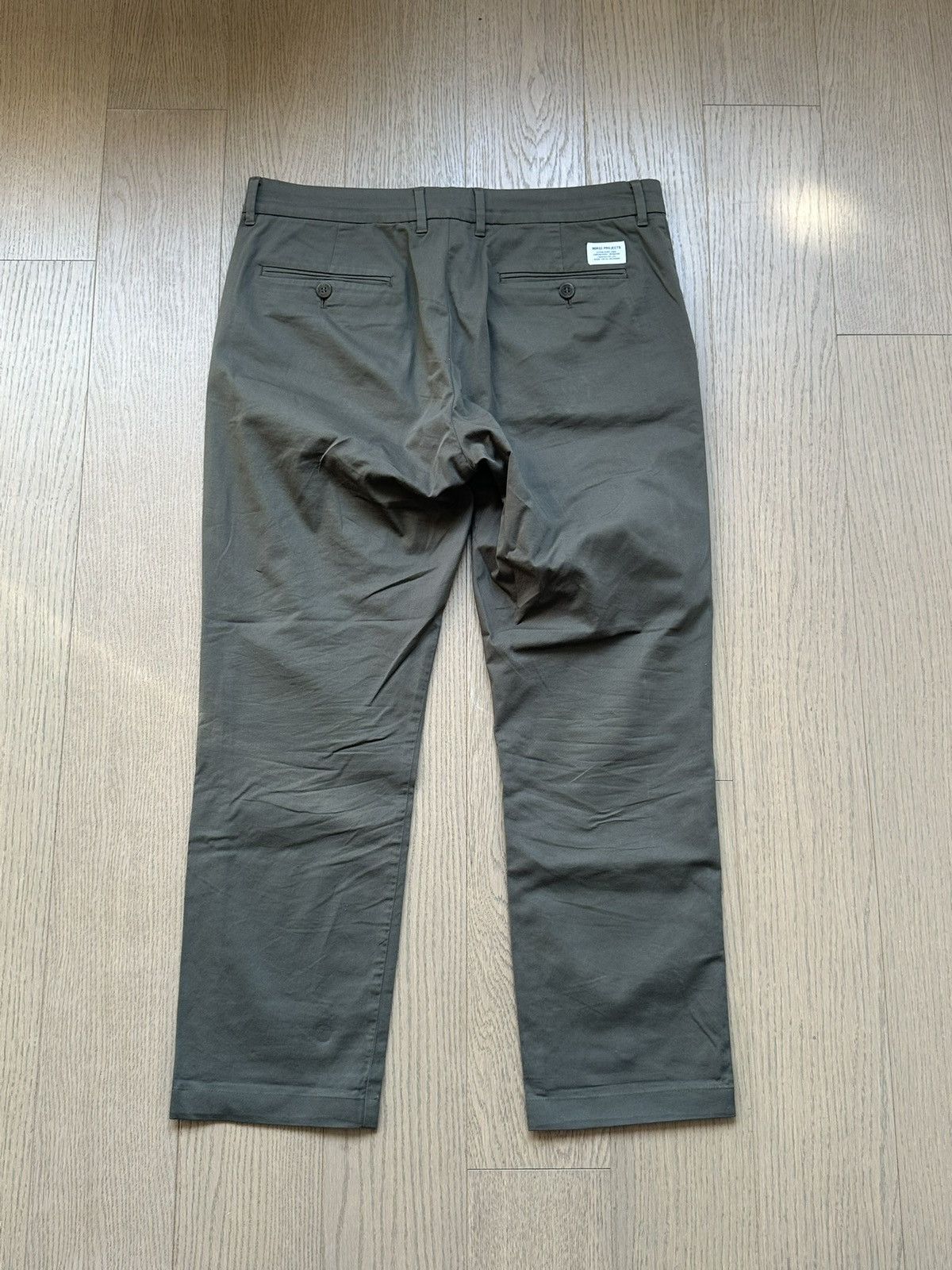 Norse Projects Army Green Slim Trouser Size US 32 / EU 48 - 2 Thumbnail