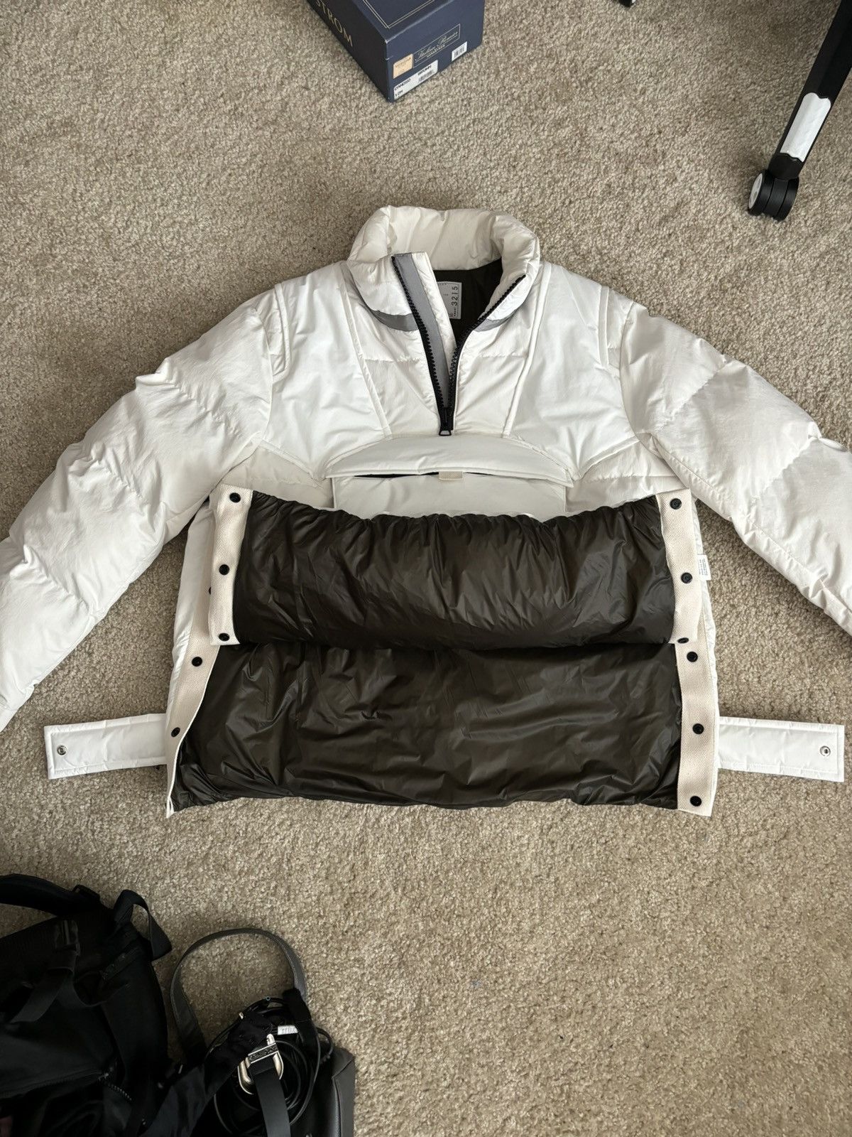 Designer × Japanese Brand × Sacai SACAI padded anorak puffer jacket Size US L / EU 52-54 / 3 - 5 Thumbnail