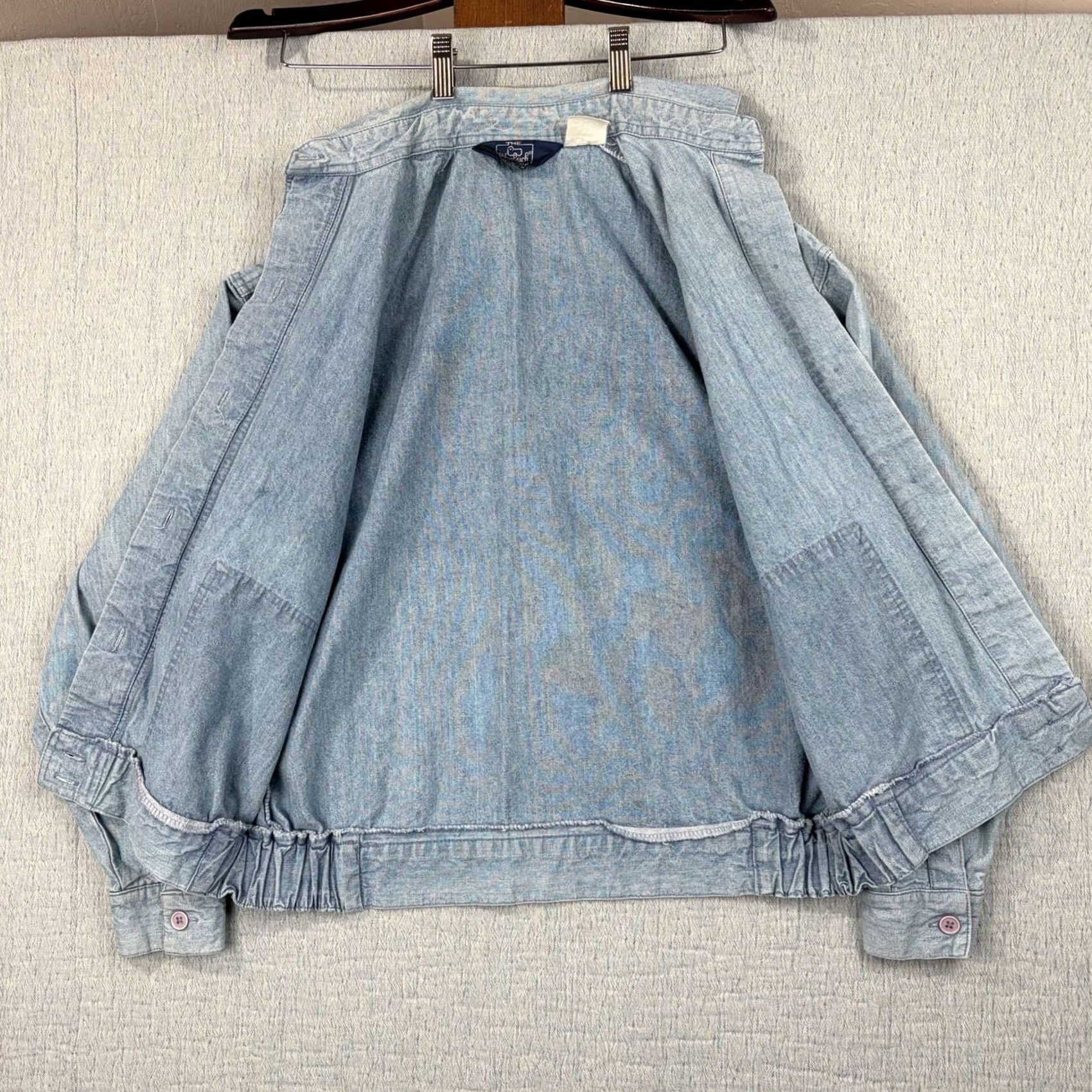Vintage EUC Vintage Woolrich Denim Jacket - 80s/90s Workwear Size M / US 6-8 / IT 42-44 - 3 Thumbnail