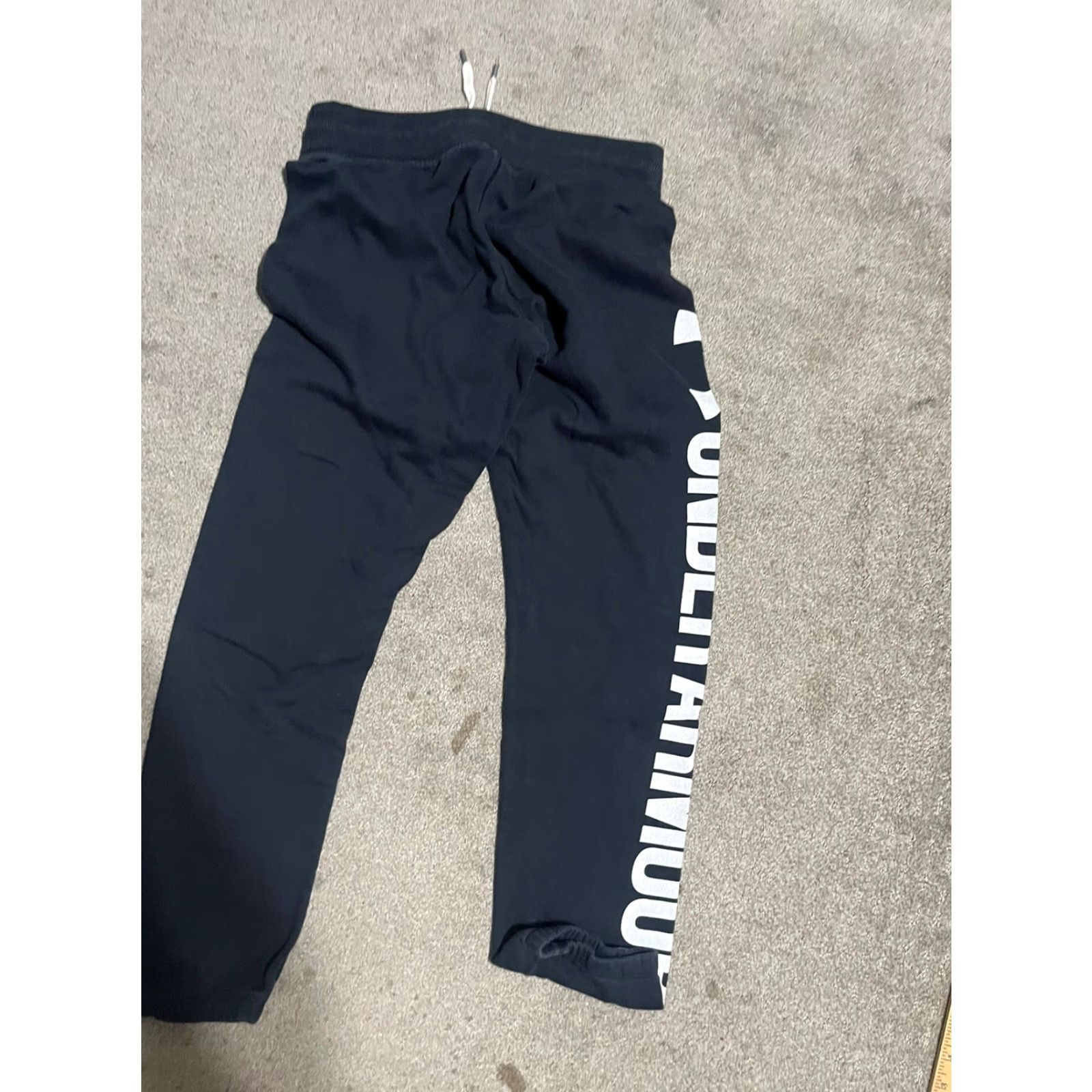 Under Armour Under Armour UA Rival Terry Graphic Jogger Pants Small Black Mens (Hosiery/Bottoms not specified) Size US 29 - 3 Thumbnail